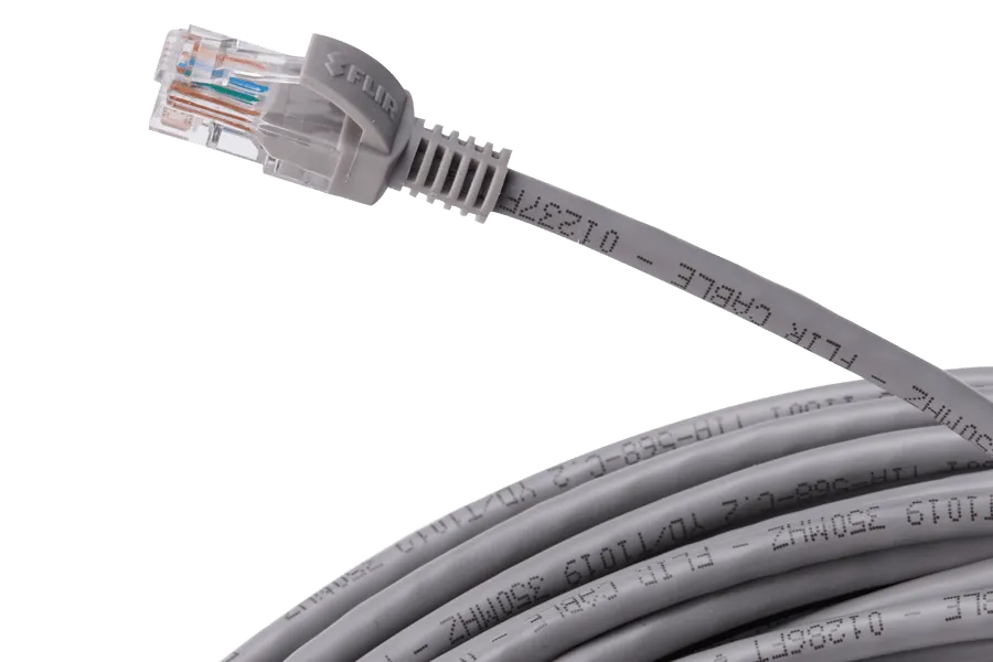 100ft CAT5e Extension Cables,Fire Resistant and In-Wall Rated, CMR type (Riser) (4-pack)