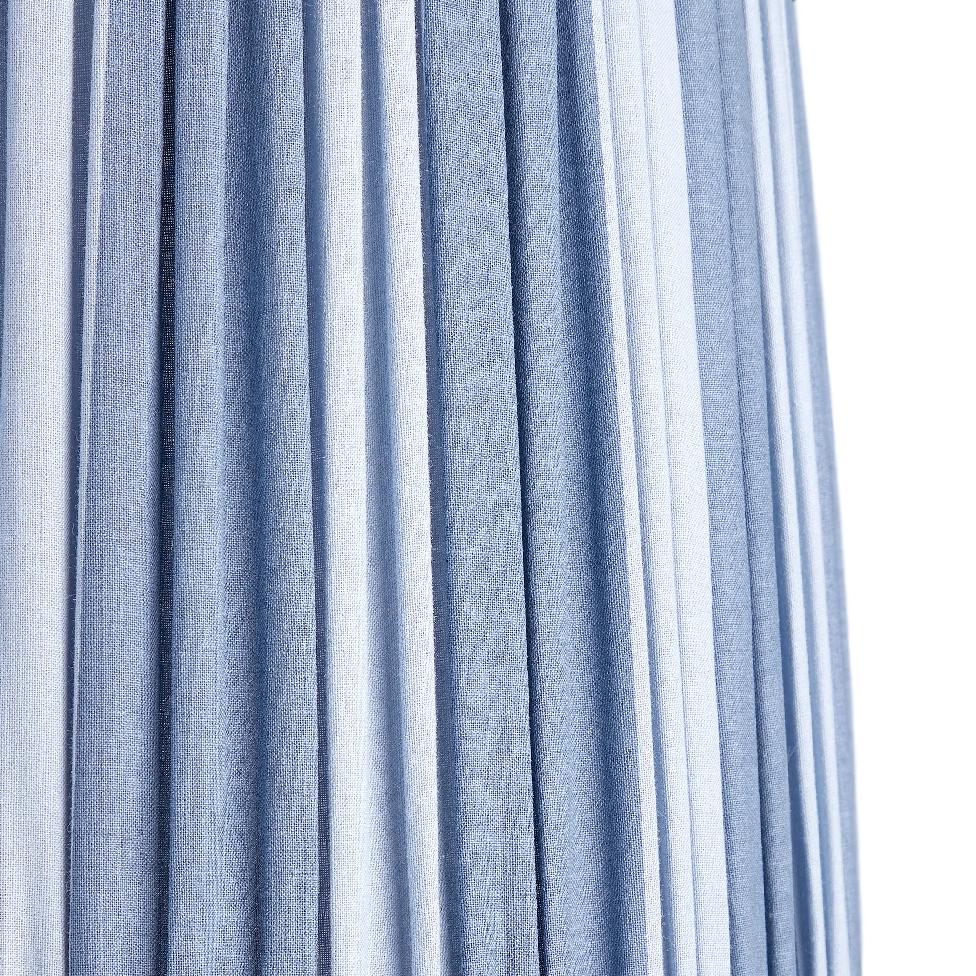 14cm tall tapered shade in jazz night Signature Stripe from Sanderson's 'Archive'