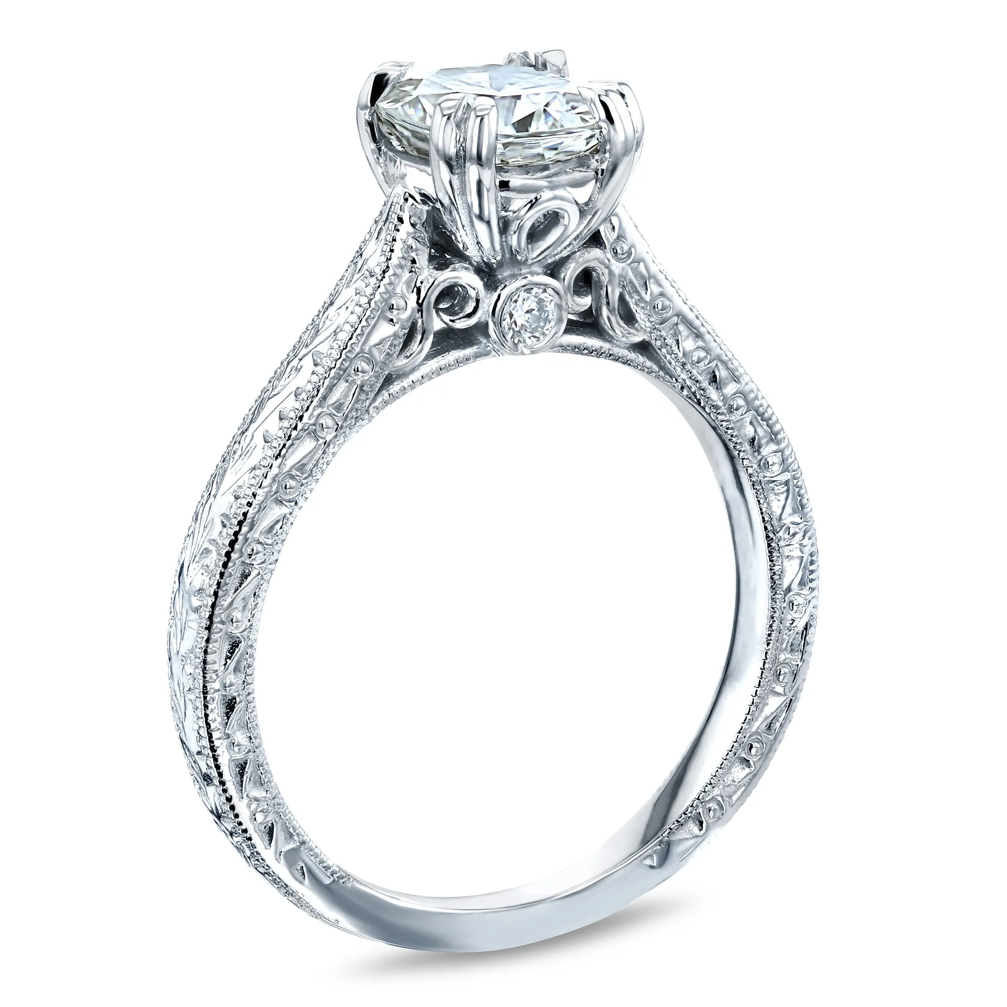 1ct Moissanite Valentina Ring