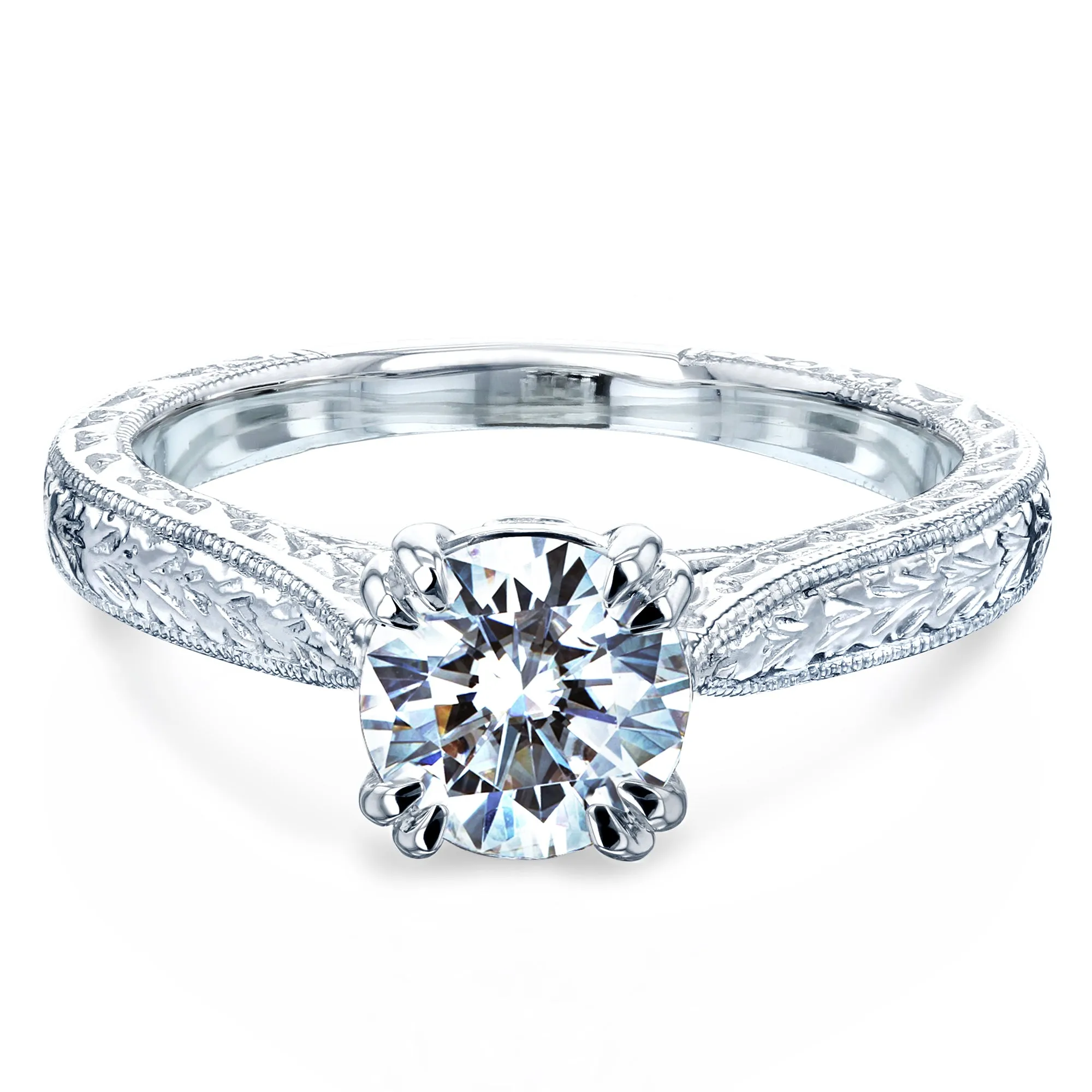 1ct Moissanite Valentina Ring