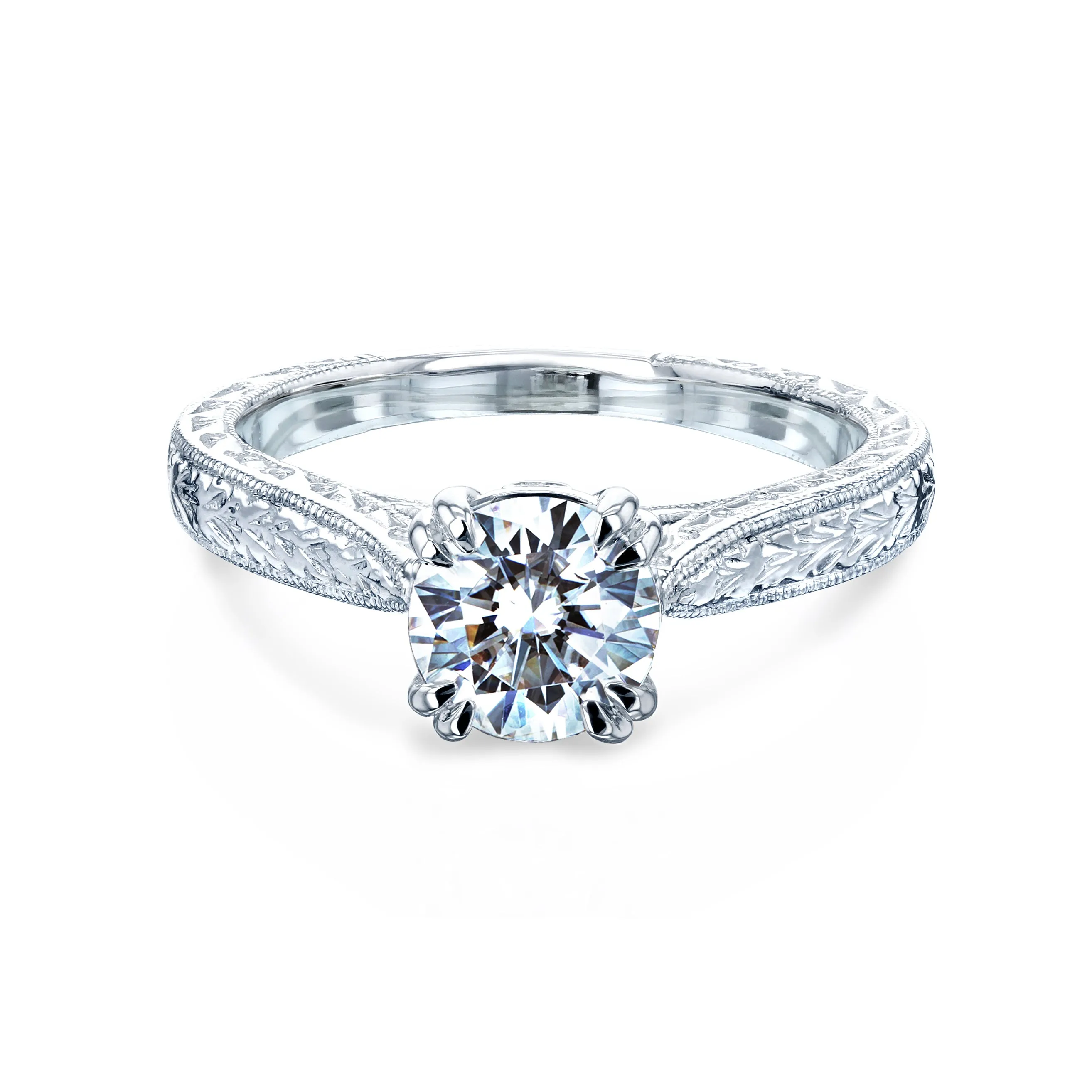 1ct Moissanite Valentina Ring