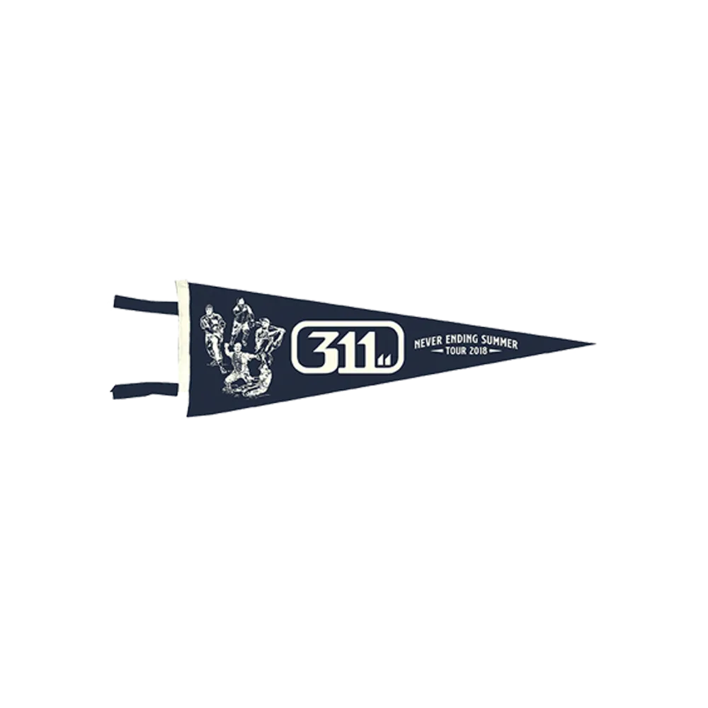 311 - Never Ending Summer Tour Pennant