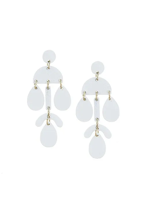 ANA EARRING - WHITE