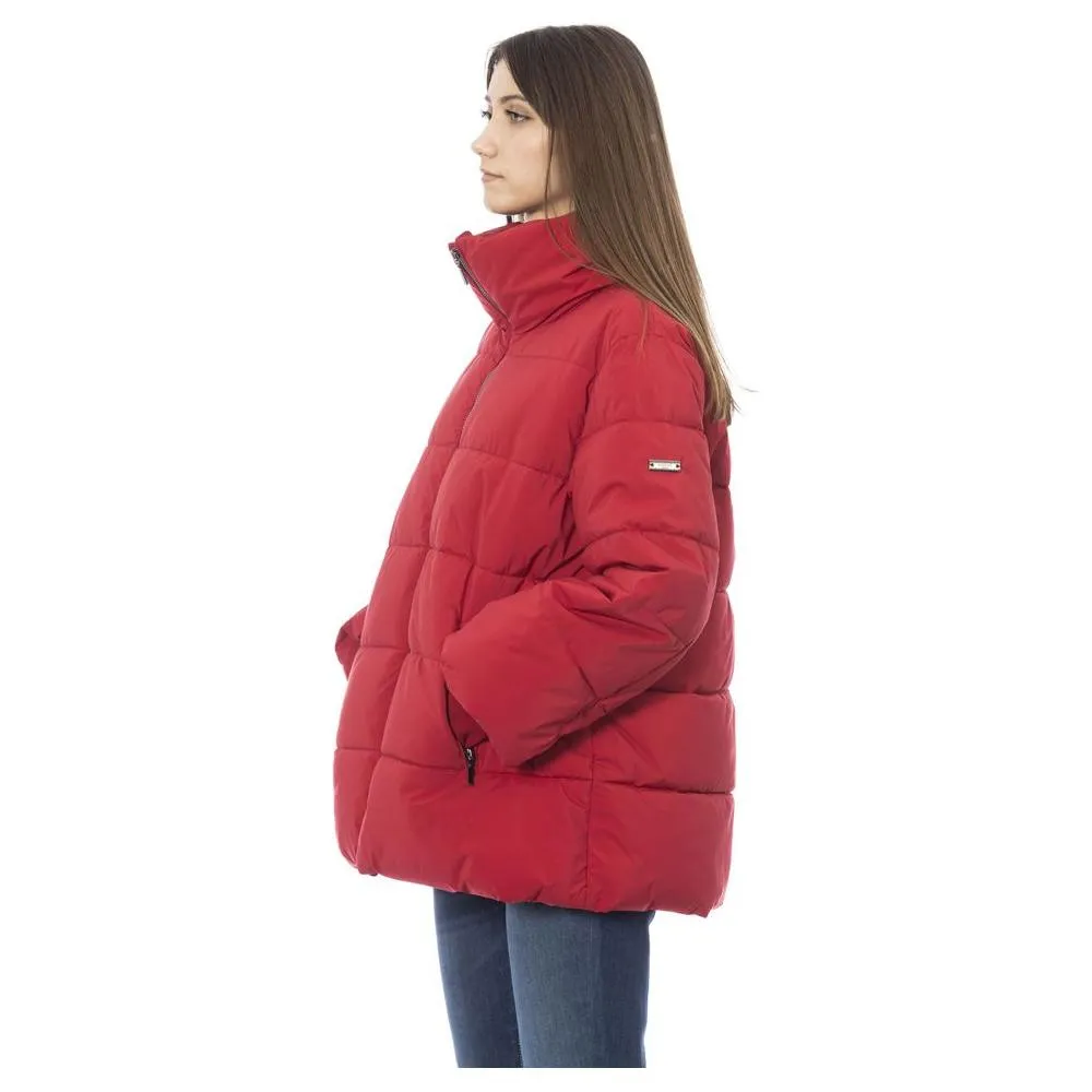 Baldinini Trend Red Polyamide Women Jacket