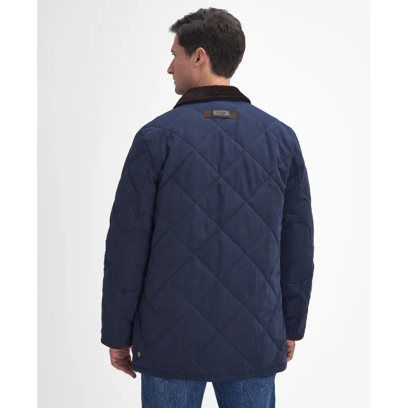 Barbour Country Liddesdale Quilted Mens Jacket - Navy