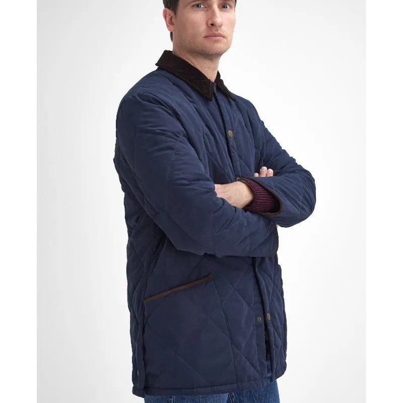 Barbour Country Liddesdale Quilted Mens Jacket - Navy