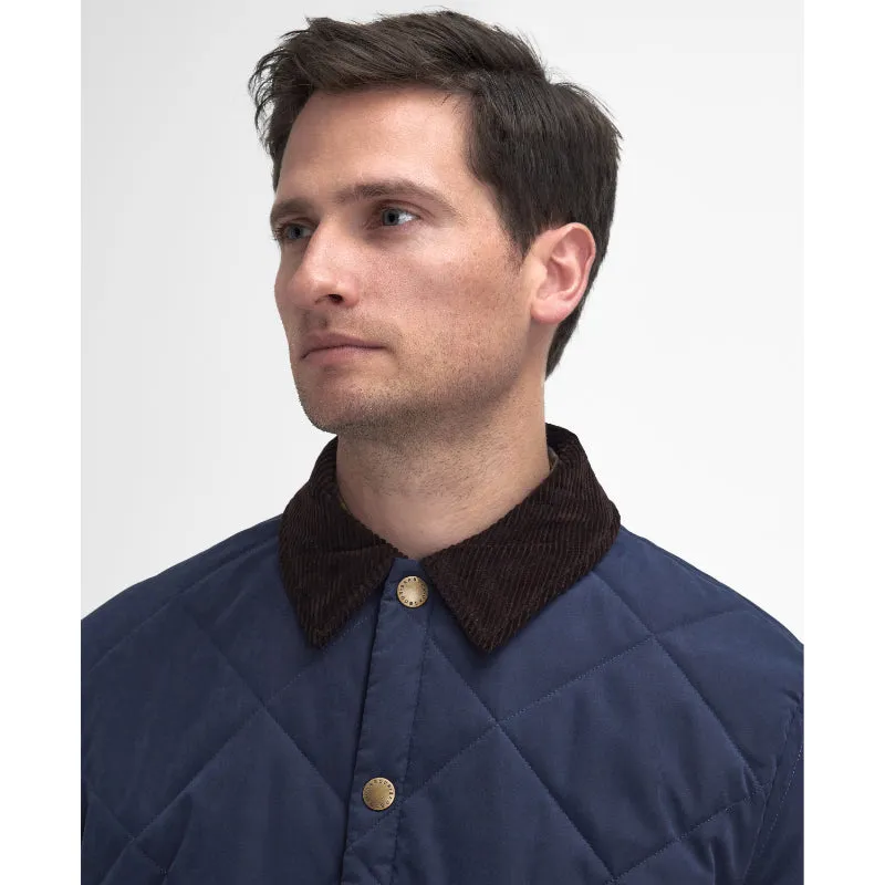 Barbour Country Liddesdale Quilted Mens Jacket - Navy