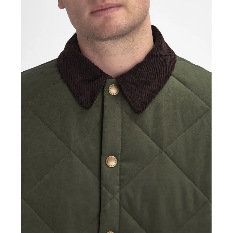 Barbour Country Liddesdale Quilted Mens Jacket - Olive