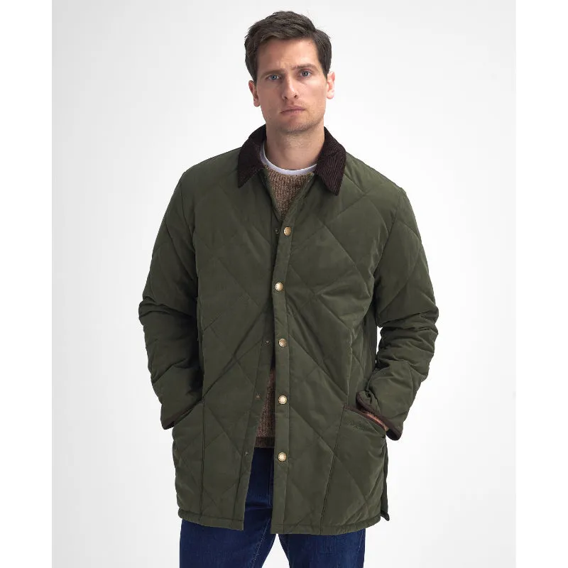 Barbour Country Liddesdale Quilted Mens Jacket - Olive