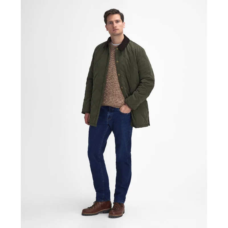 Barbour Country Liddesdale Quilted Mens Jacket - Olive