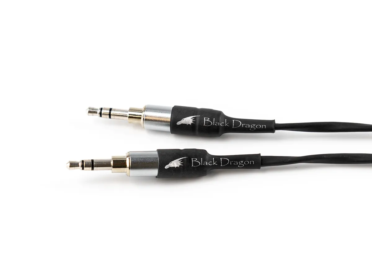 Black Dragon Premium Cable for HiFiMan Headphones