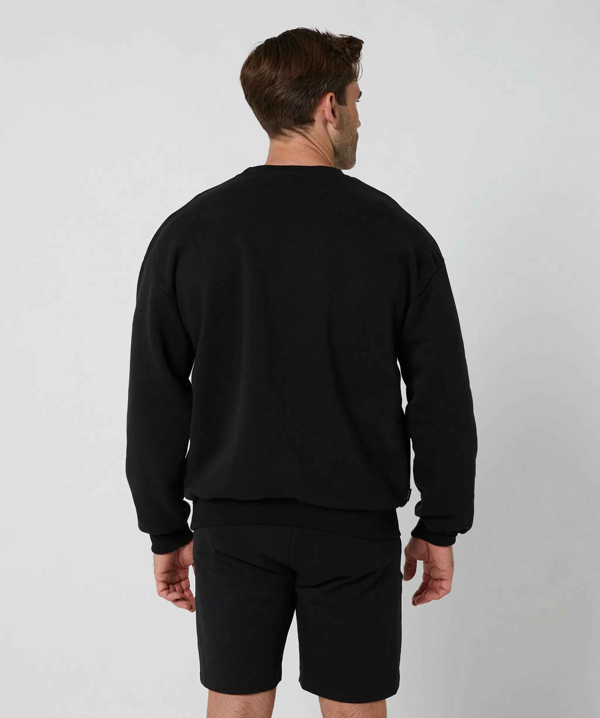 Boss Crewneck Jumper Black