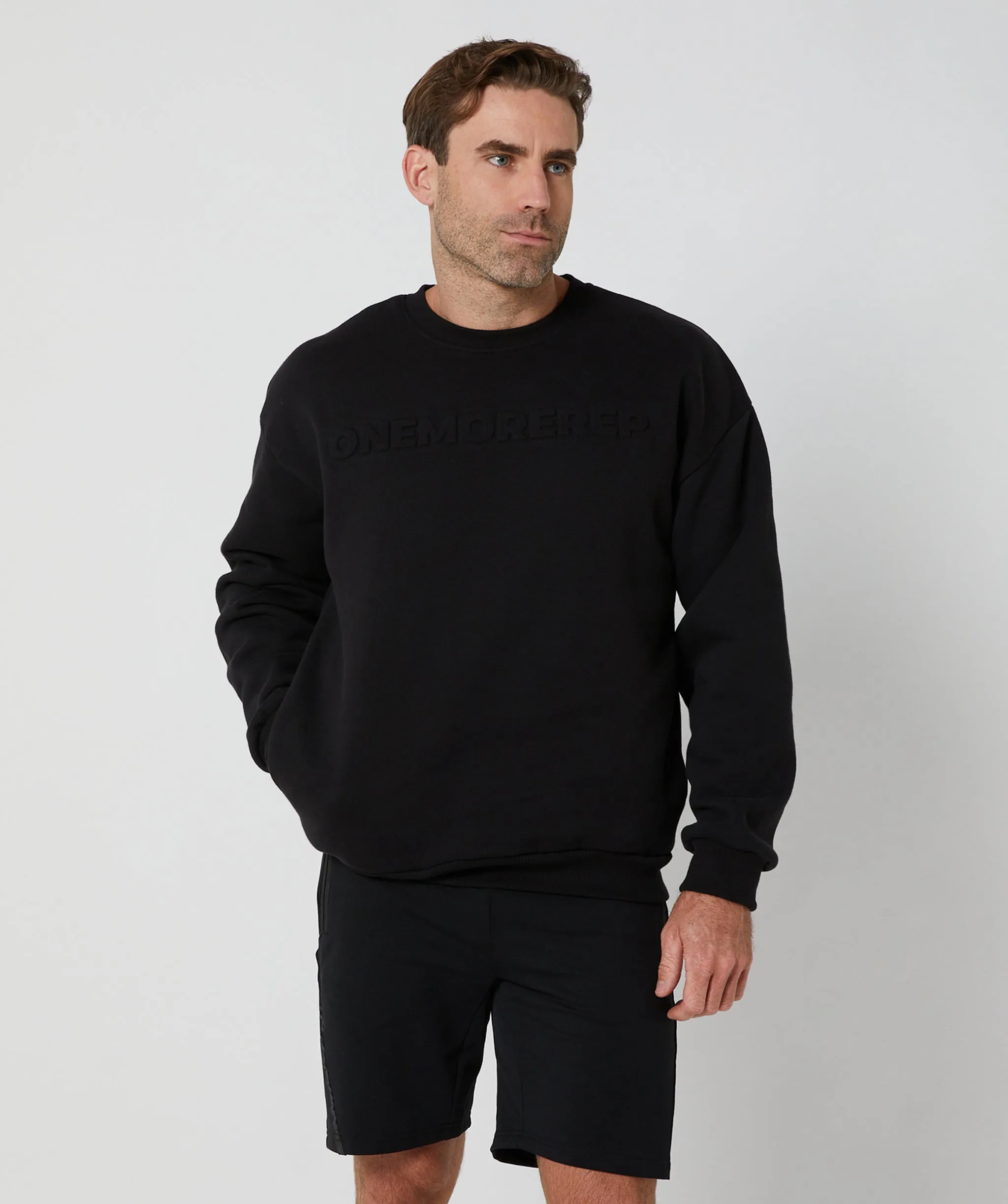 Boss Crewneck Jumper Black