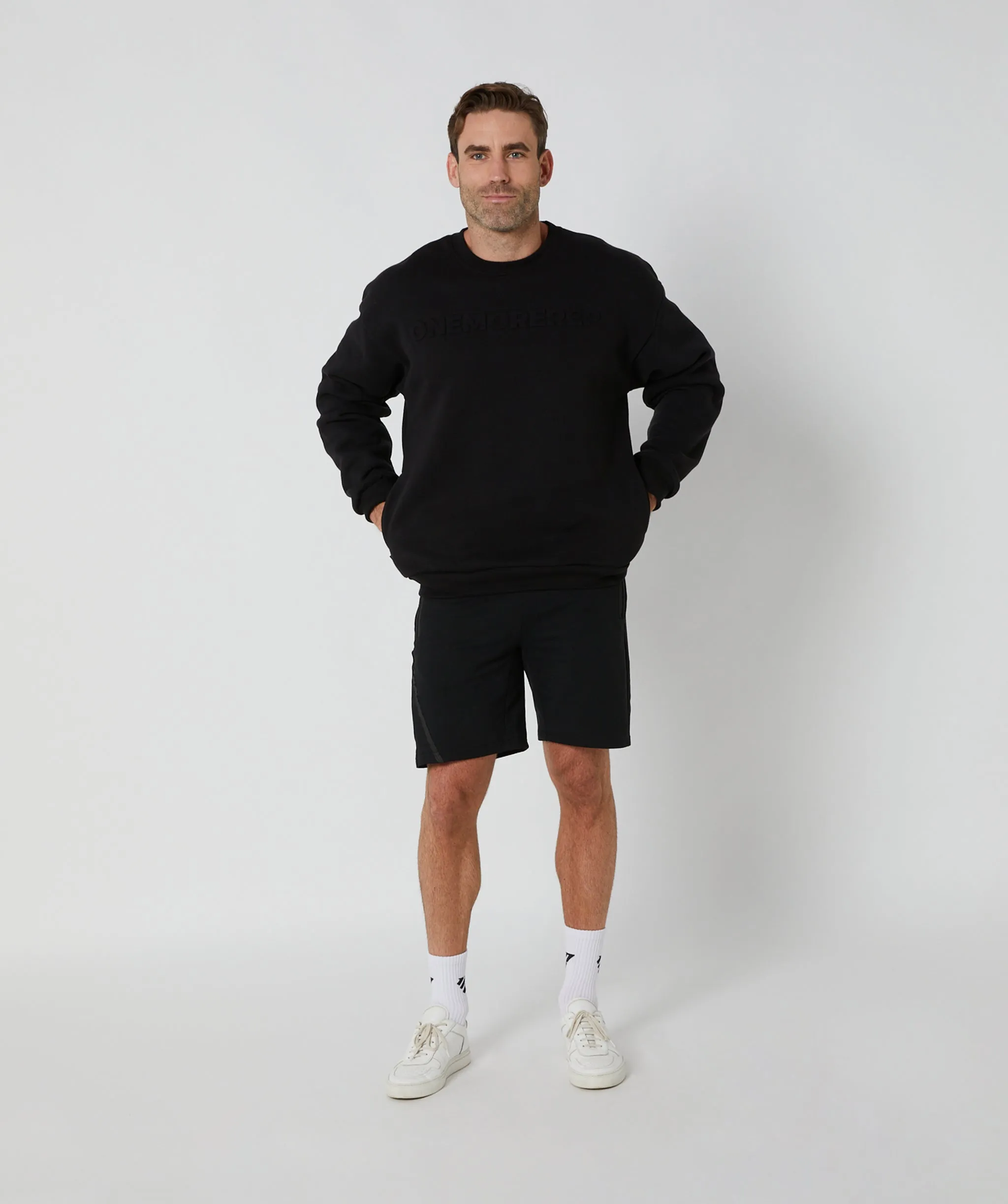 Boss Crewneck Jumper Black