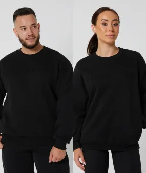 Boss Crewneck Jumper Black