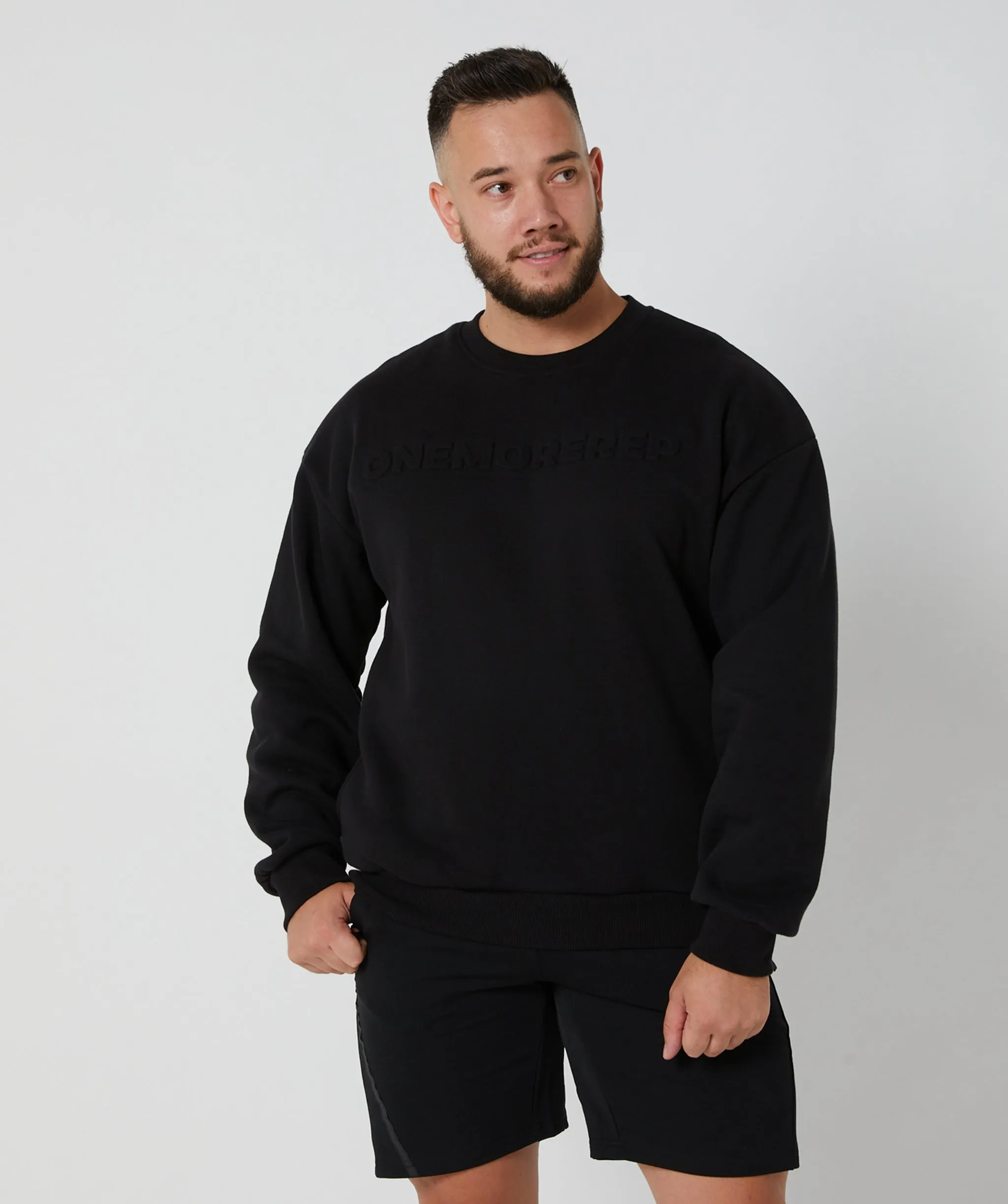 Boss Crewneck Jumper Black