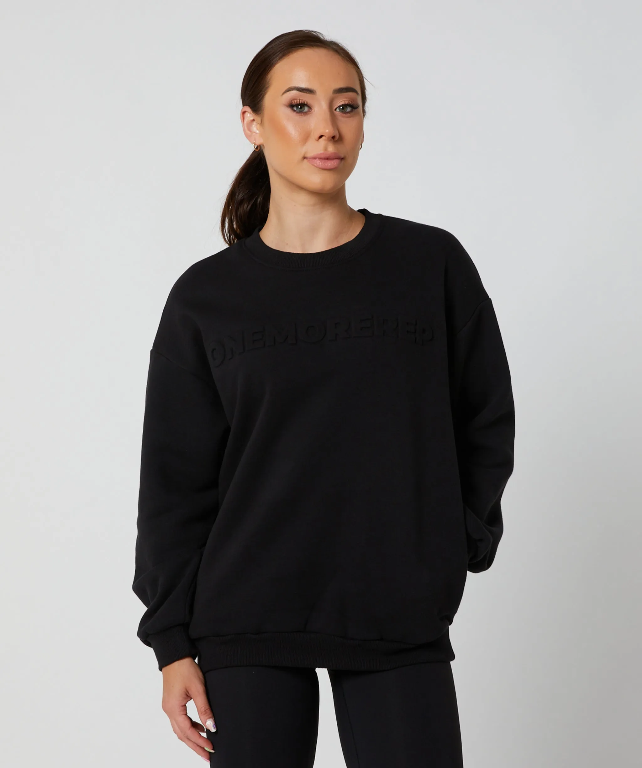 Boss Crewneck Jumper Black