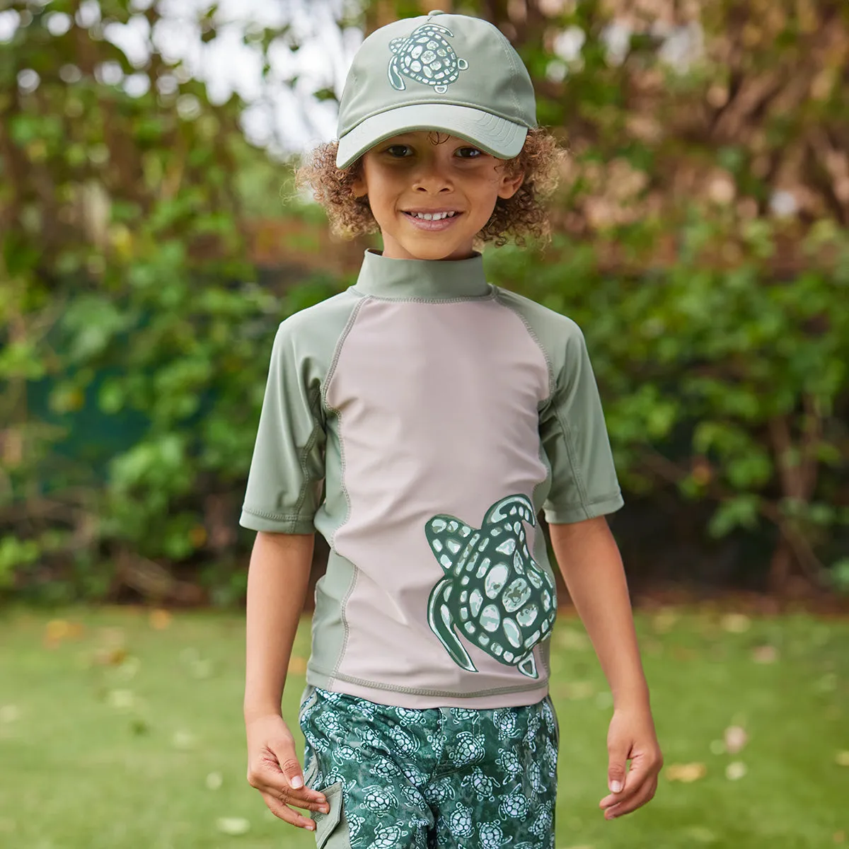 Boy's Short Sleeve Adventure Sun & Swim Shirt