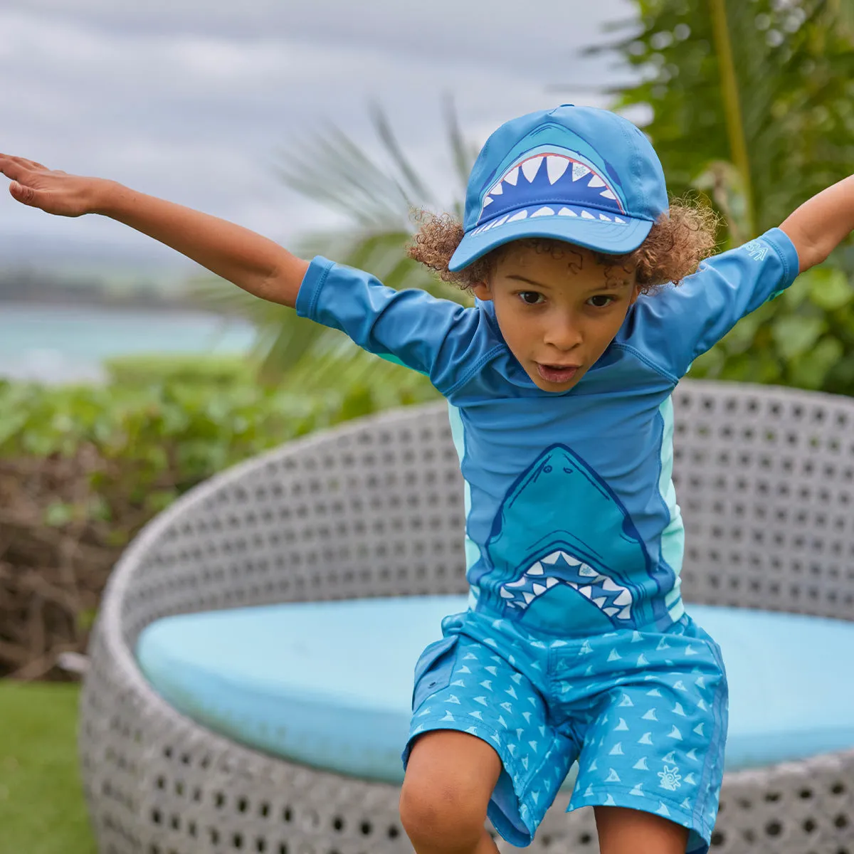 Boy's Short Sleeve Adventure Sun & Swim Shirt