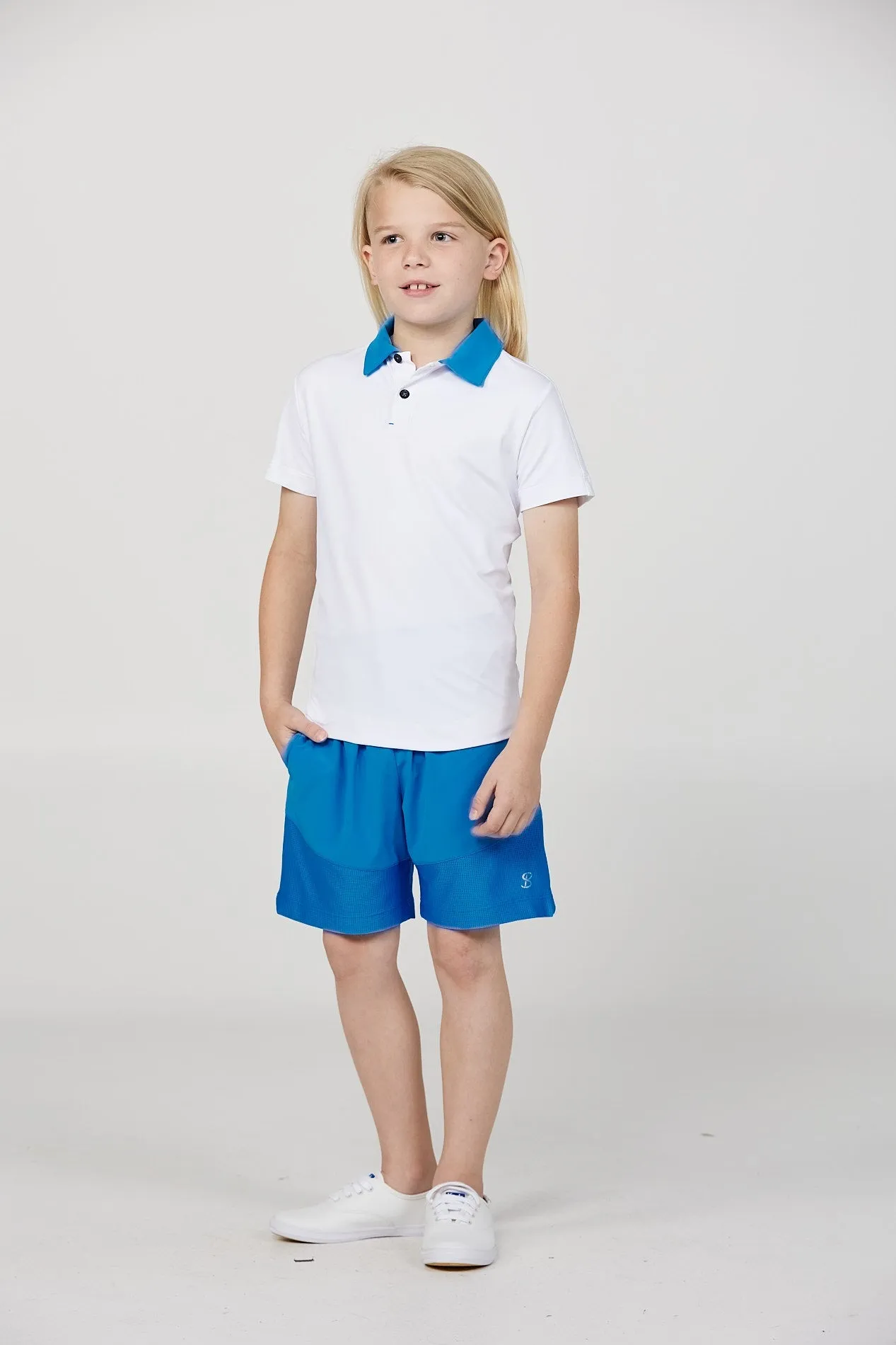 Boy's Short Sleeve Polo - Energy