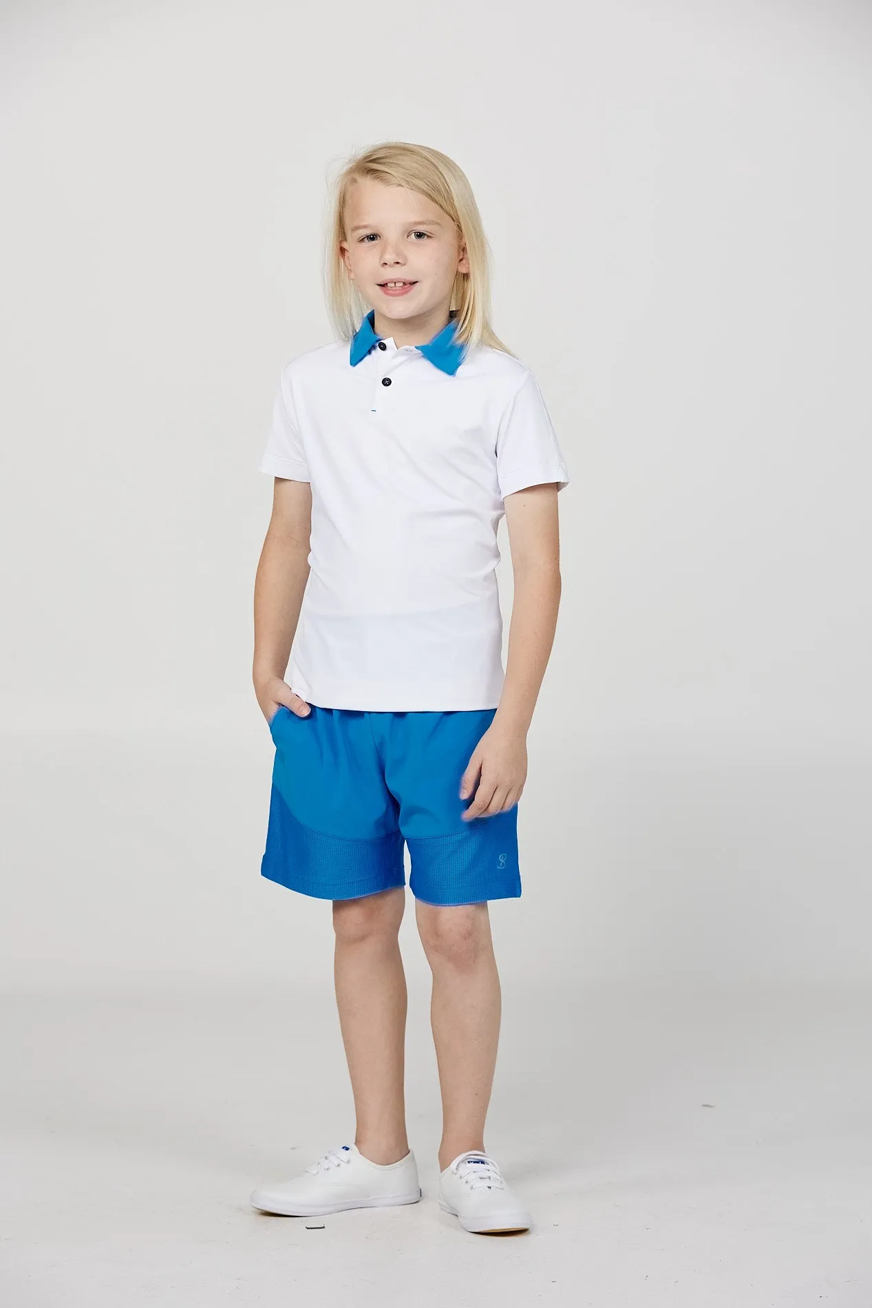 Boy's Short Sleeve Polo - Energy