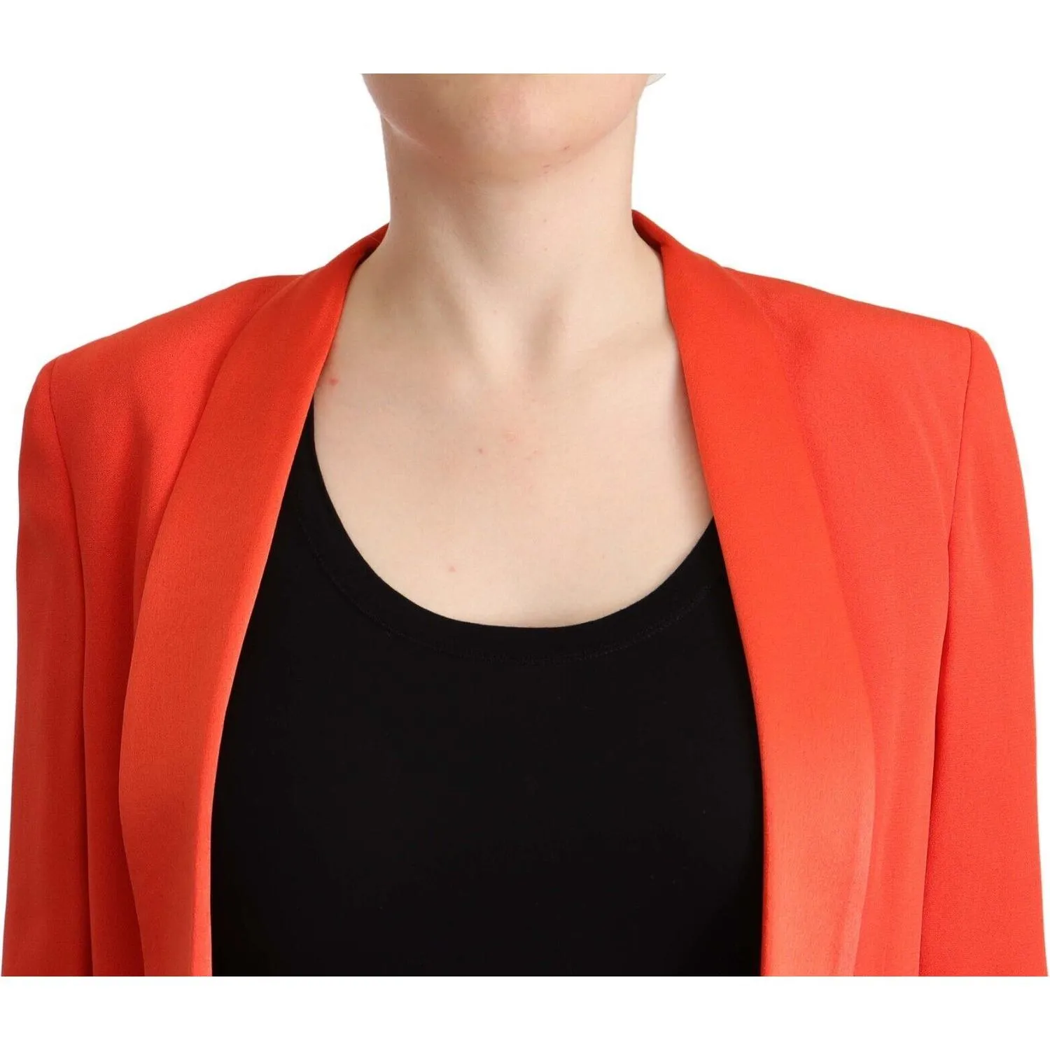 CO|TE Elegant Orange Overcoat Long Sleeves Jacket