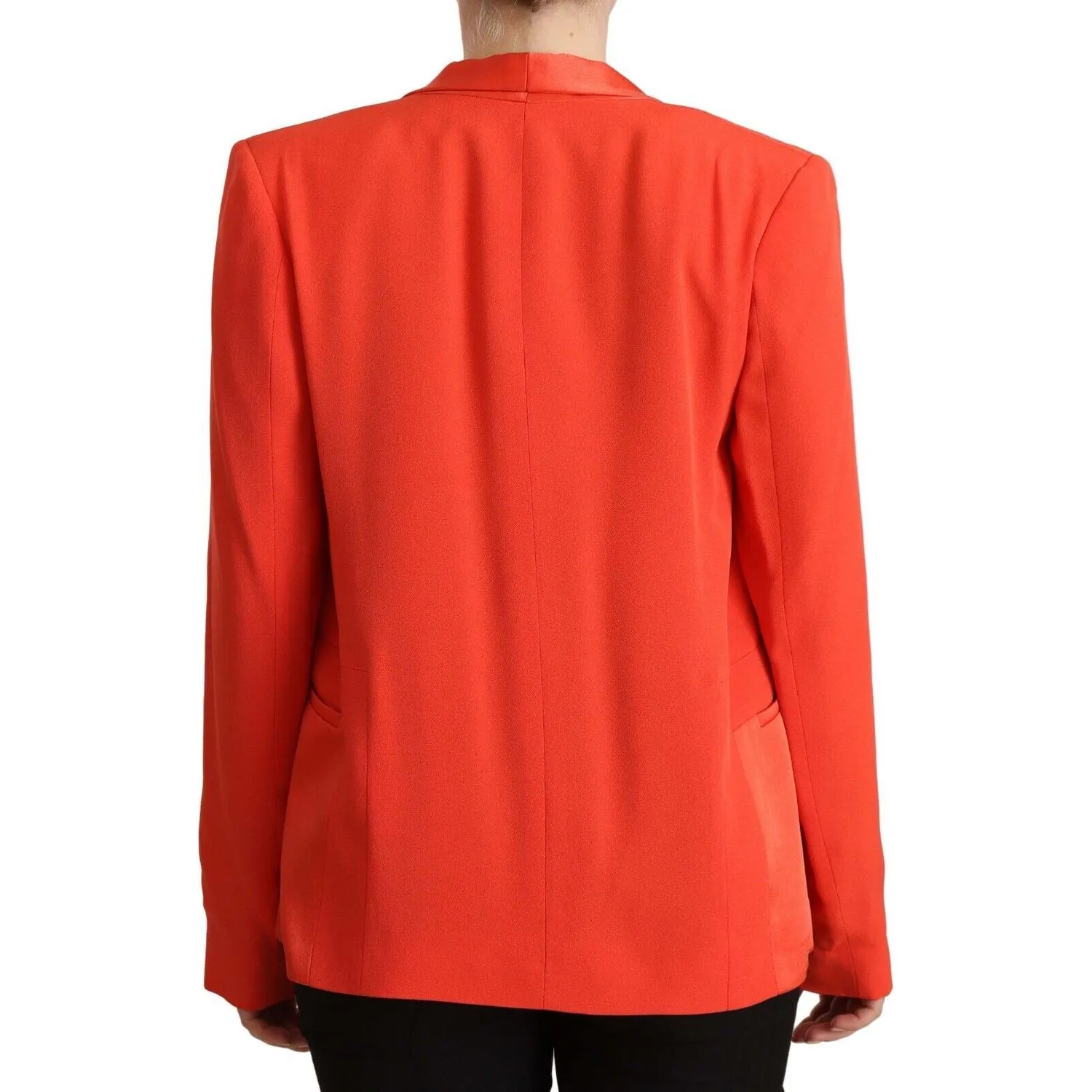 CO|TE Elegant Orange Overcoat Long Sleeves Jacket