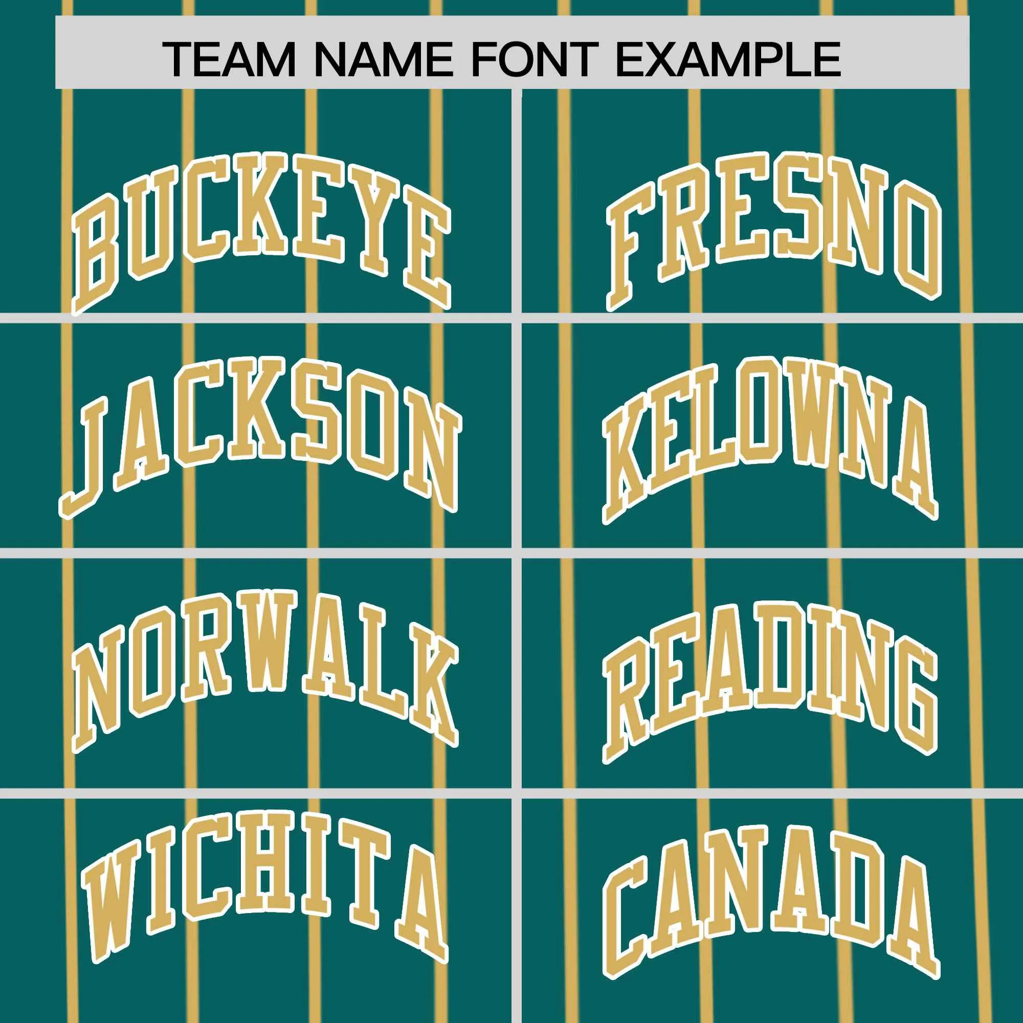 Custom Aqua Khaki Pinstripe Personalized Side Two-tone Authentic Baseball Jersey