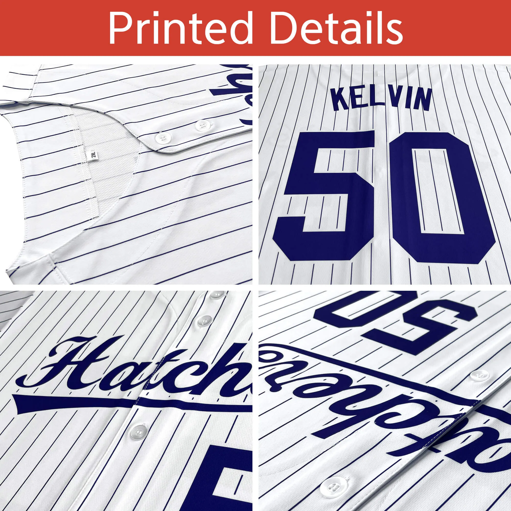 Custom Aqua Light Blue Pinstripe Personalized Side Two-tone Authentic Baseball Jersey