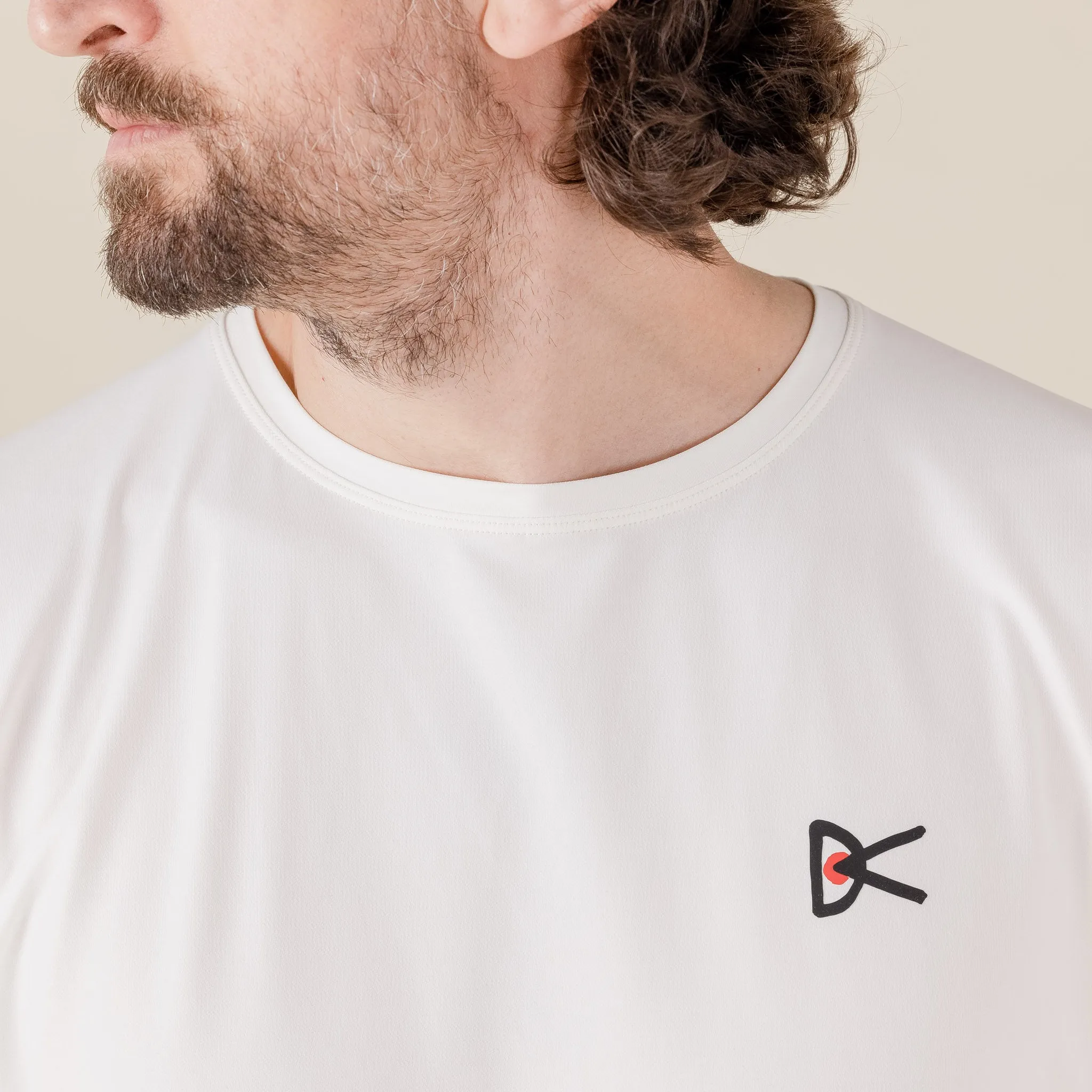 District Vision - Deva Short Sleeve T-Shirt - Lunar White