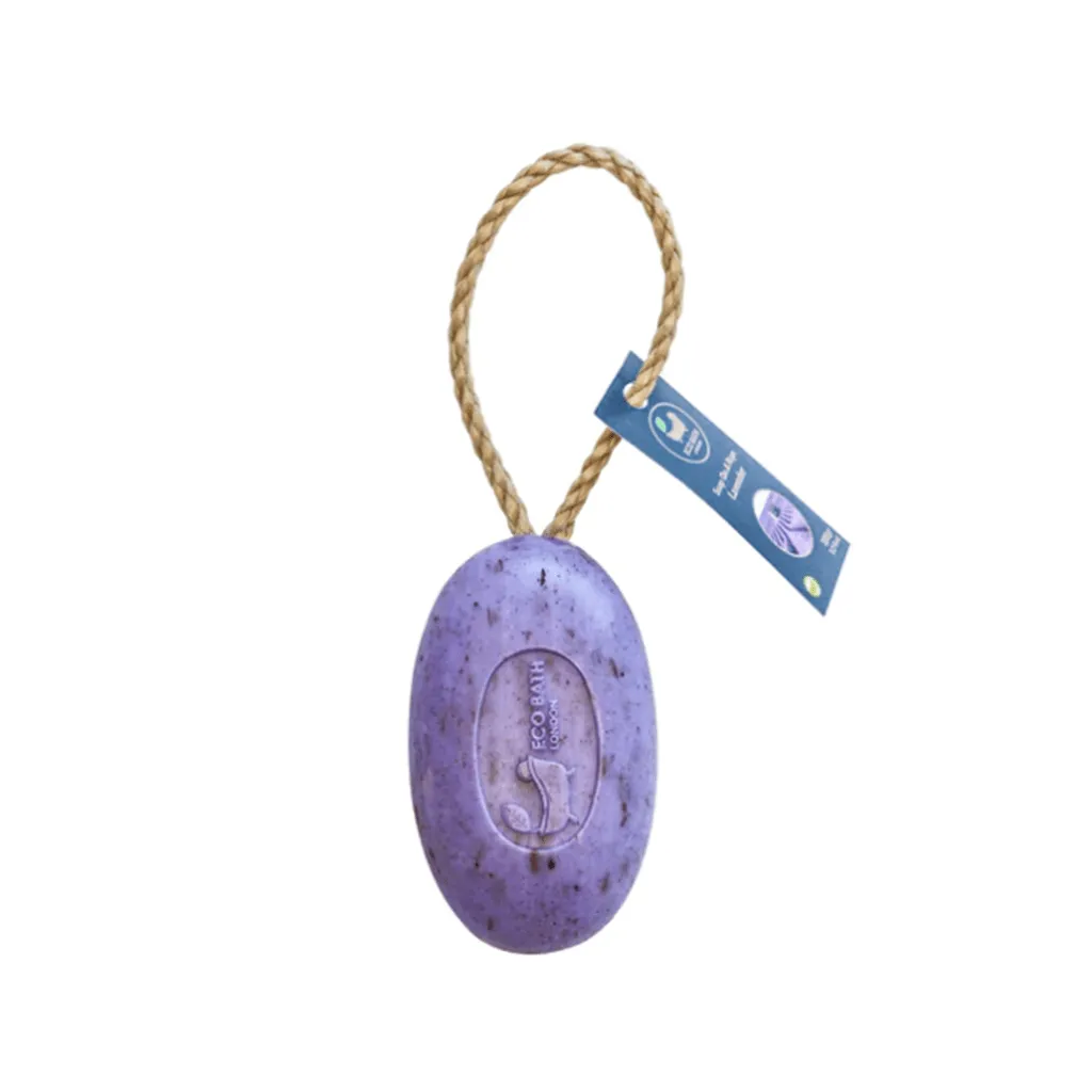 Eco Bath Lavender Soap on Rope (220g)