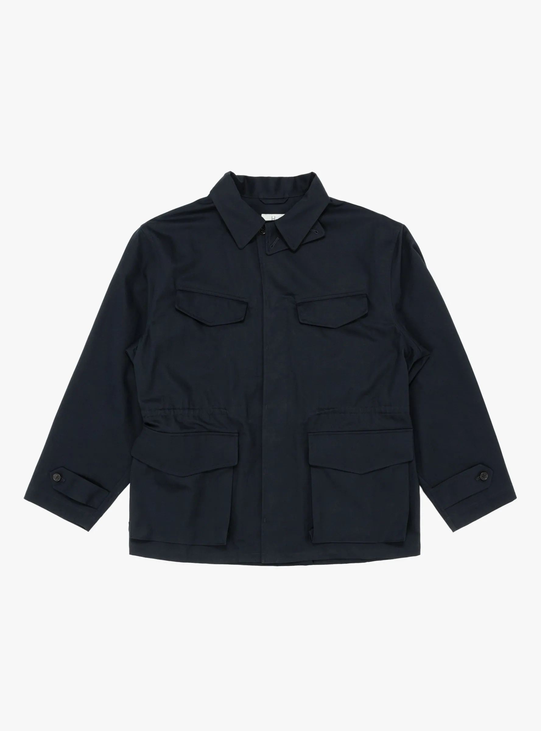 Egyptian Cotton Field Jacket Navy