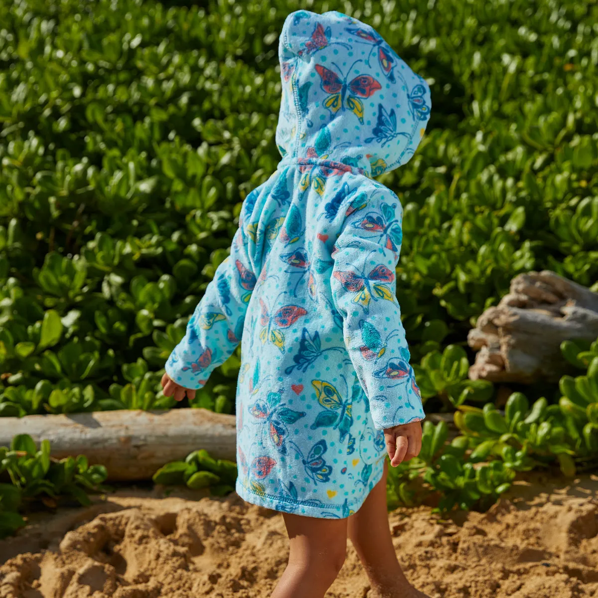 Girl's Hooded Terry Beach Cover-Up | FINAL SALE