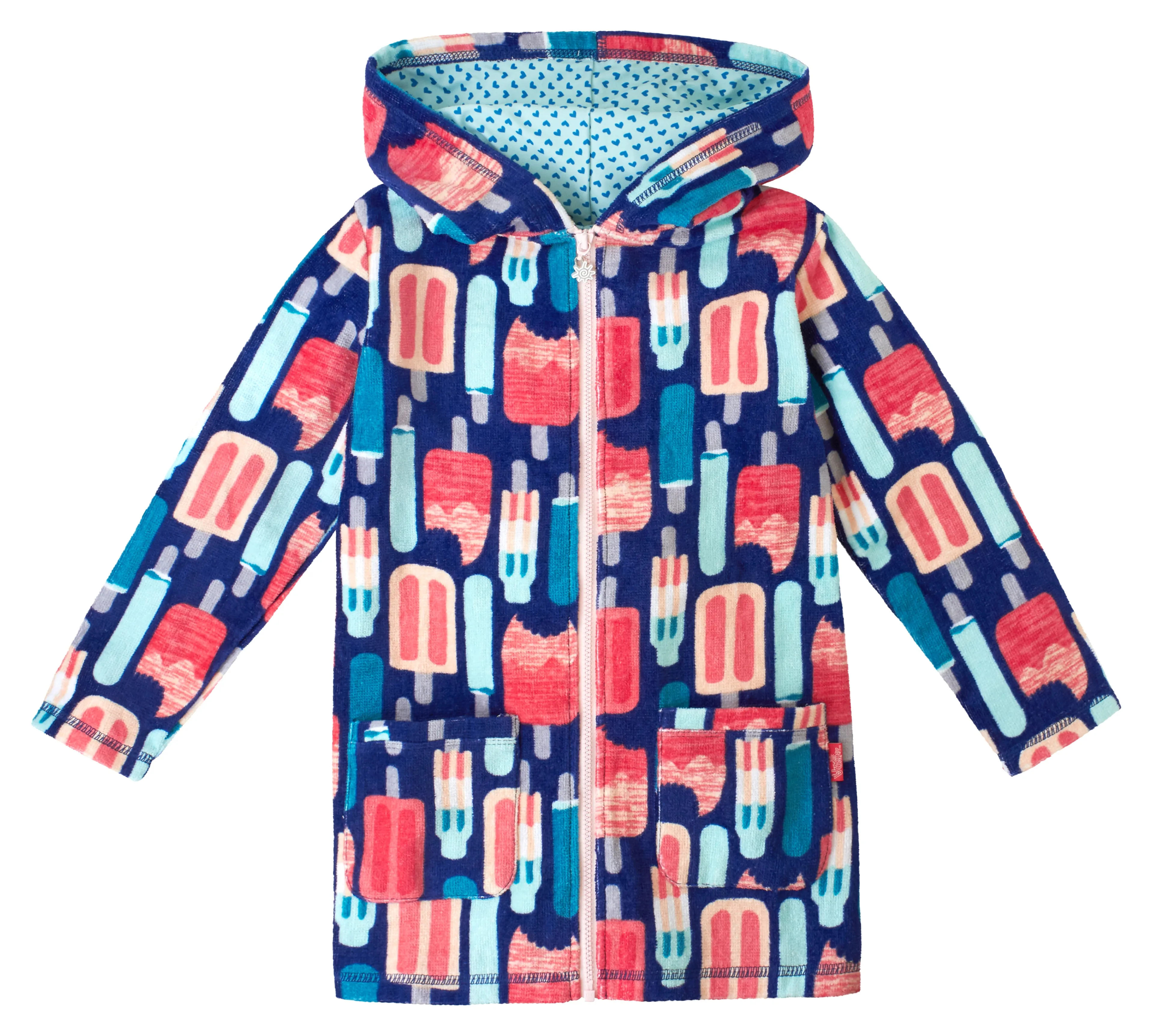 Girl's Hooded Terry Beach Cover-Up | FINAL SALE