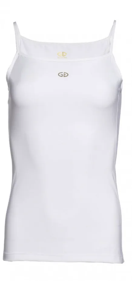 Goldbergh Gilda White Strappy Vest Top