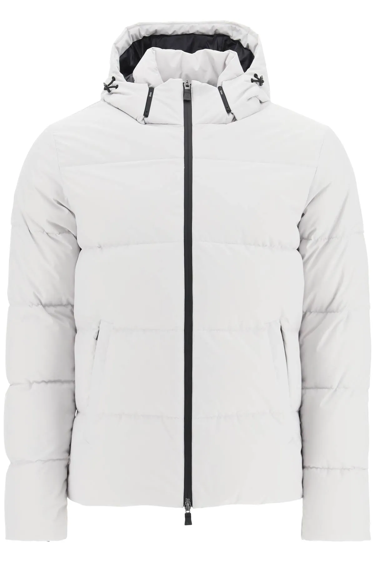 Herno laminar laminar short down jacket in gore-tex infinium windstopper