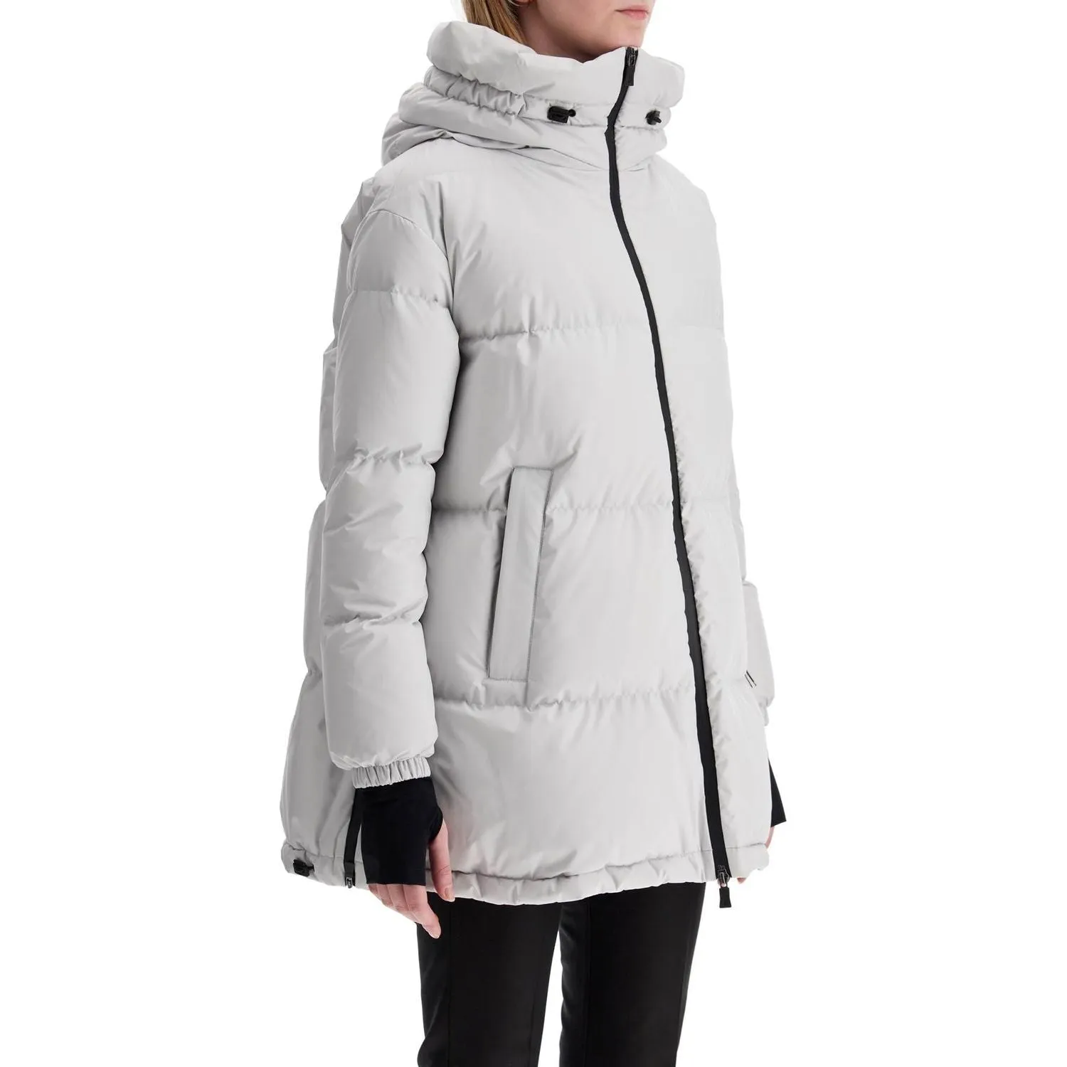 Herno Laminar long down jacket in gore-tex in