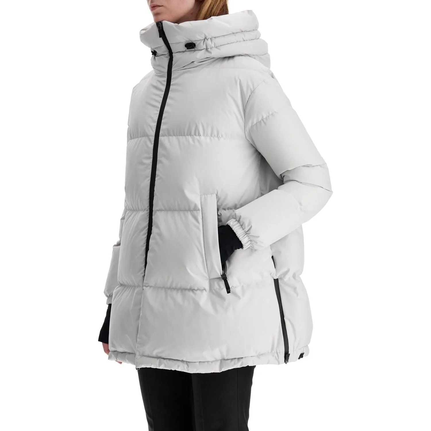 Herno Laminar long down jacket in gore-tex in