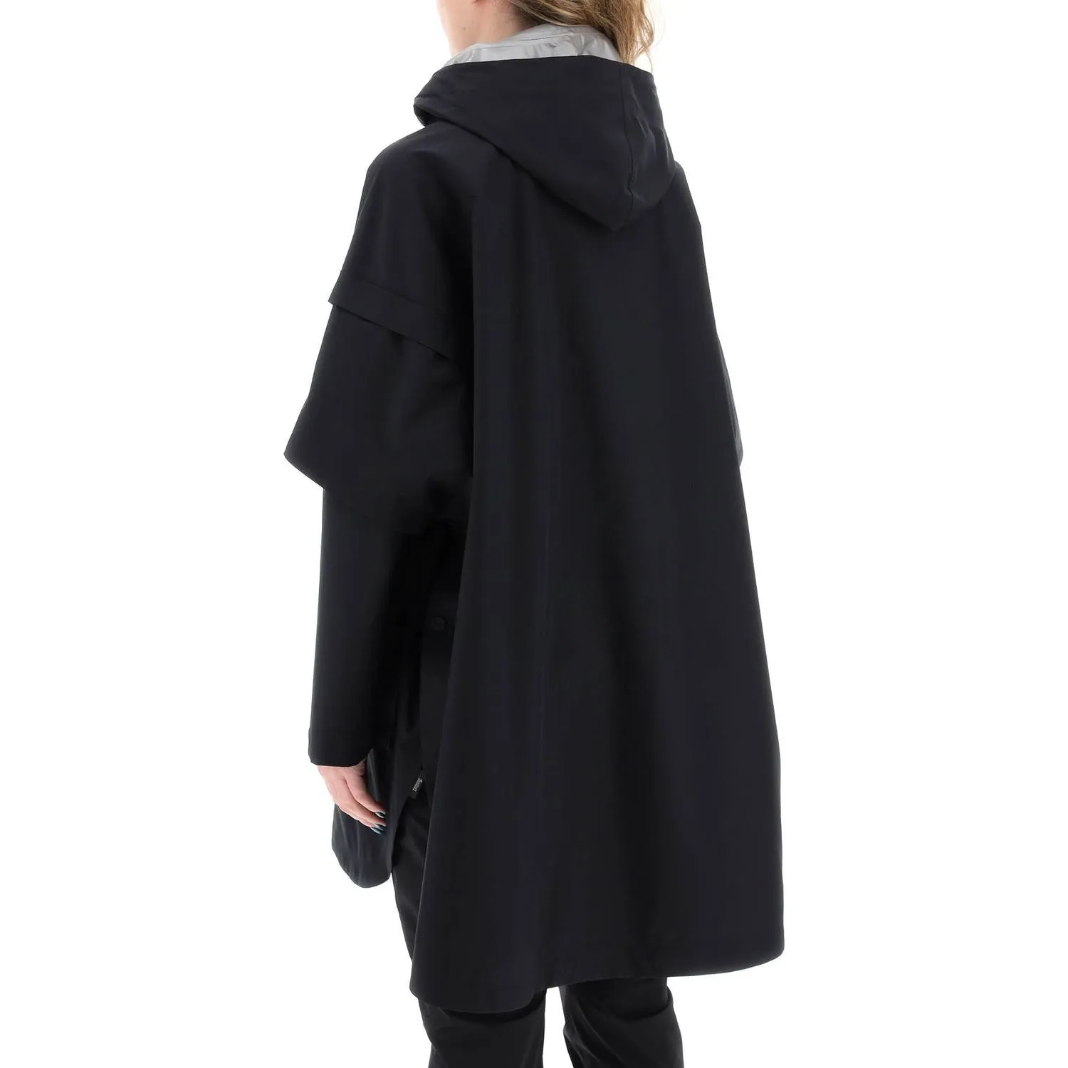 Herno Laminar "removable sleeve cape coat