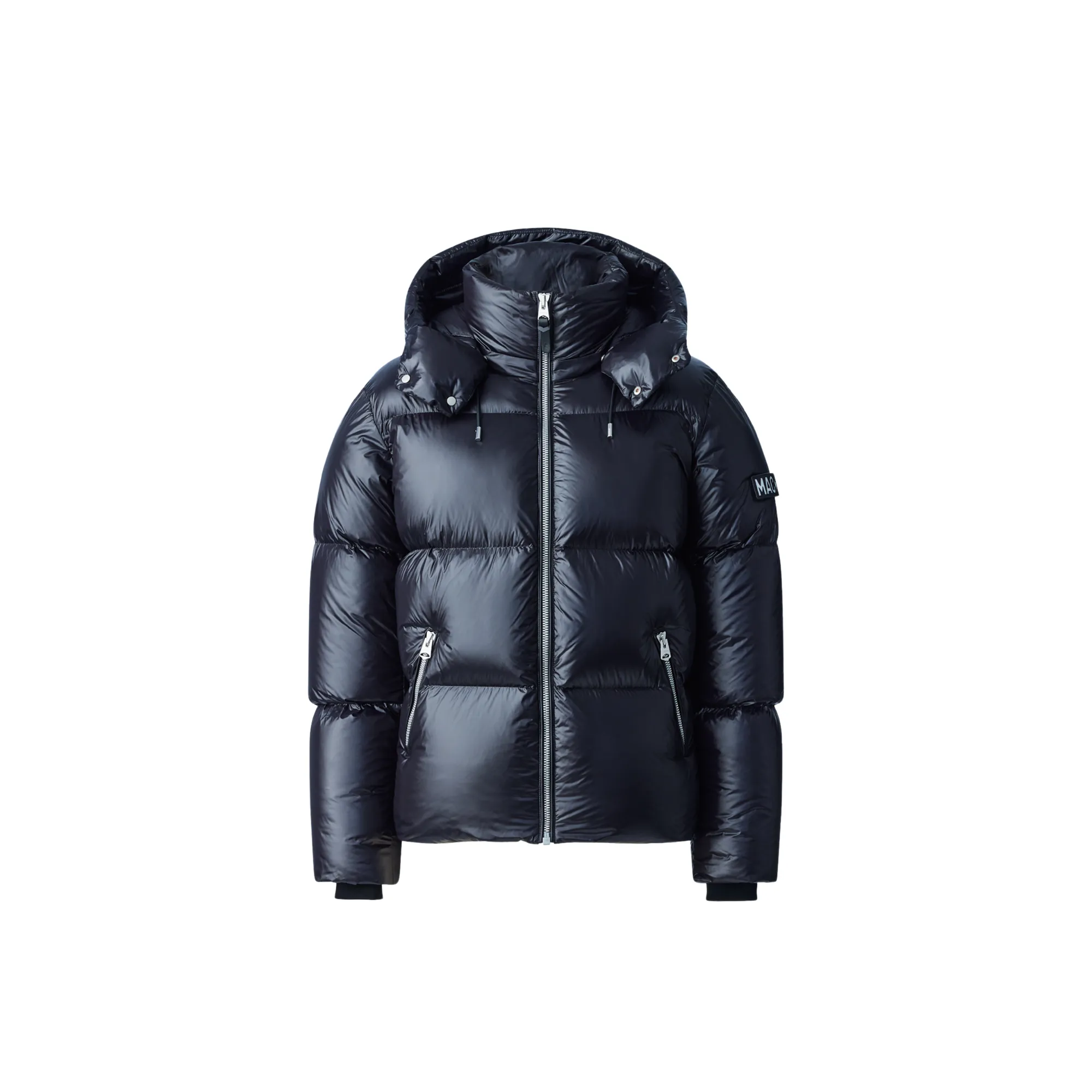 KENT-Z Mens Black Down Coat