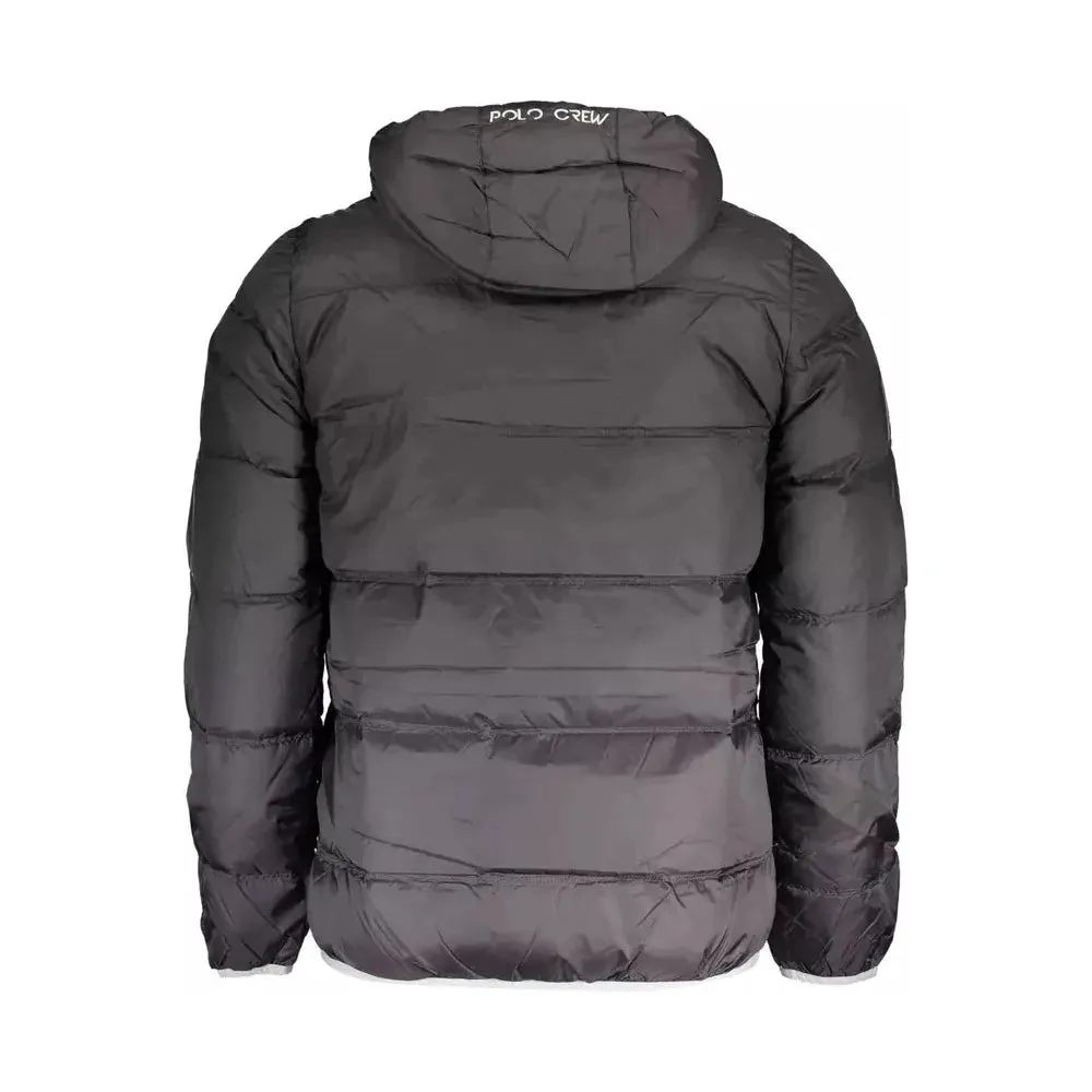 La Martina Black Polyamide Men Jacket