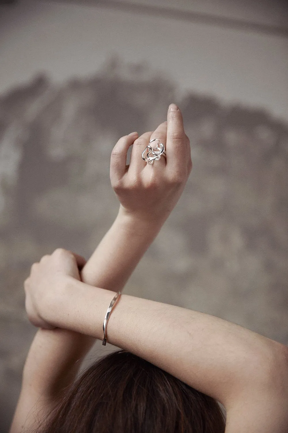 'Looped' Ring