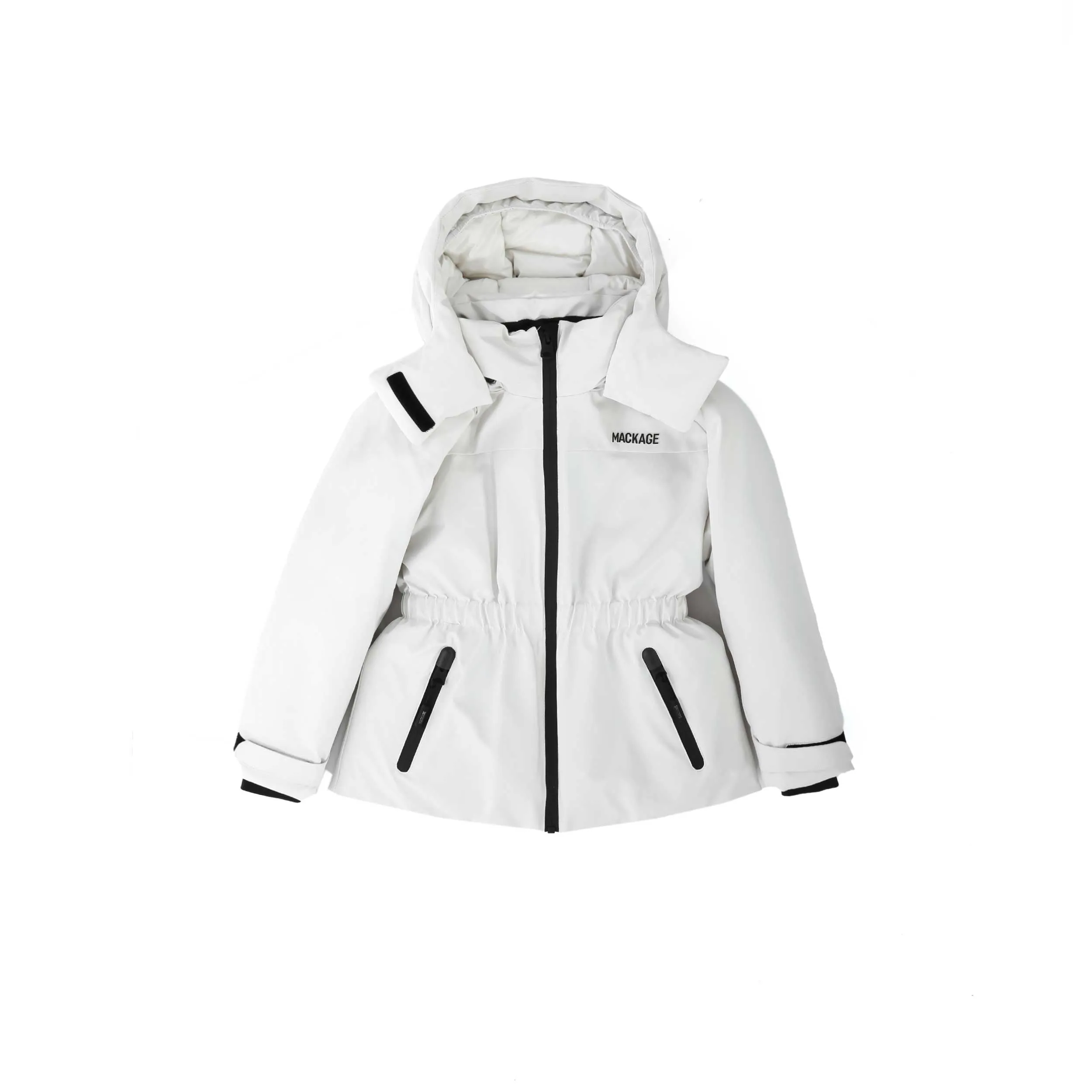 Mackage Moon Kids Jacket in Porcelain Grey