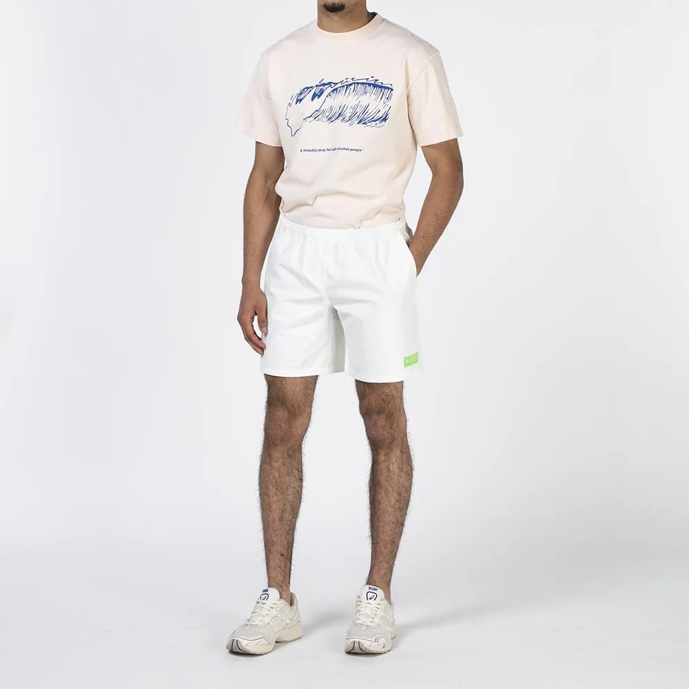 Mister Green River Baggy Shorts / White