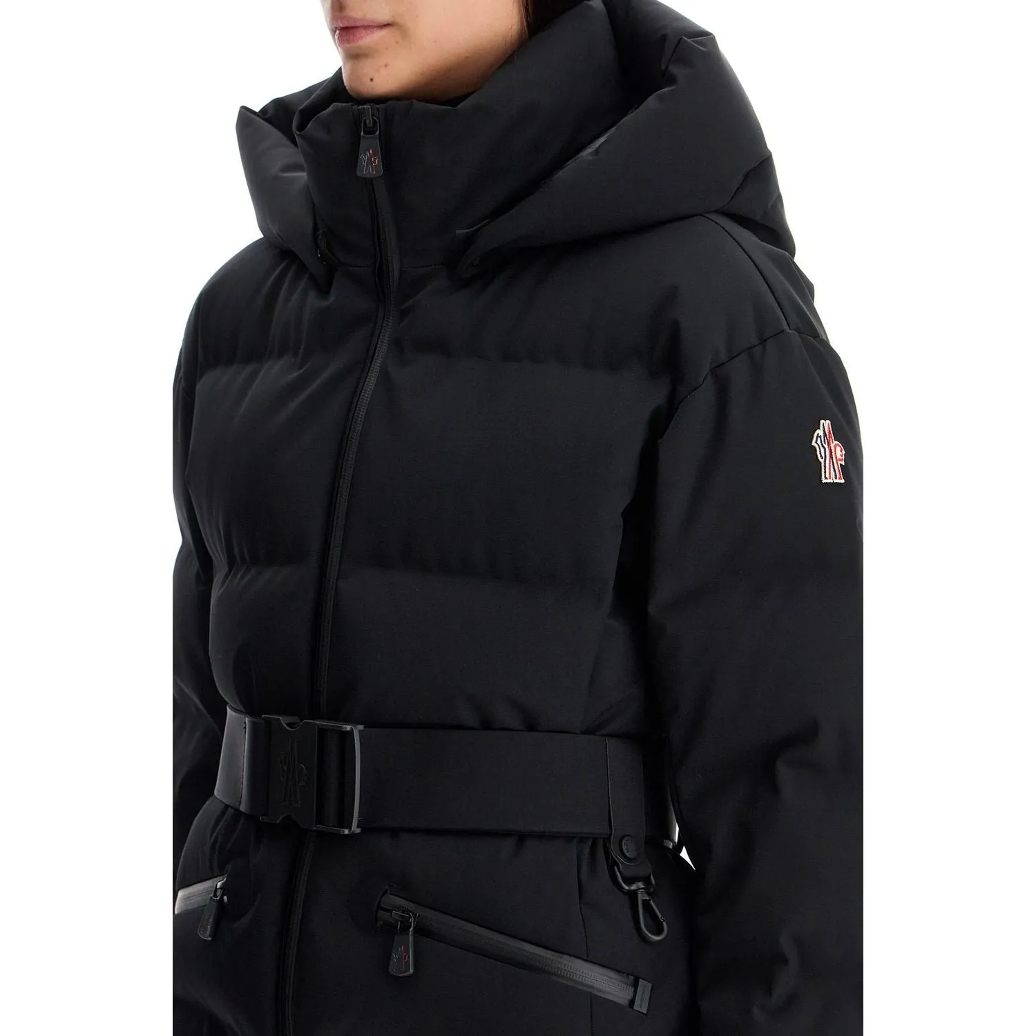 Moncler Grenoble tolima belted ski down jacket