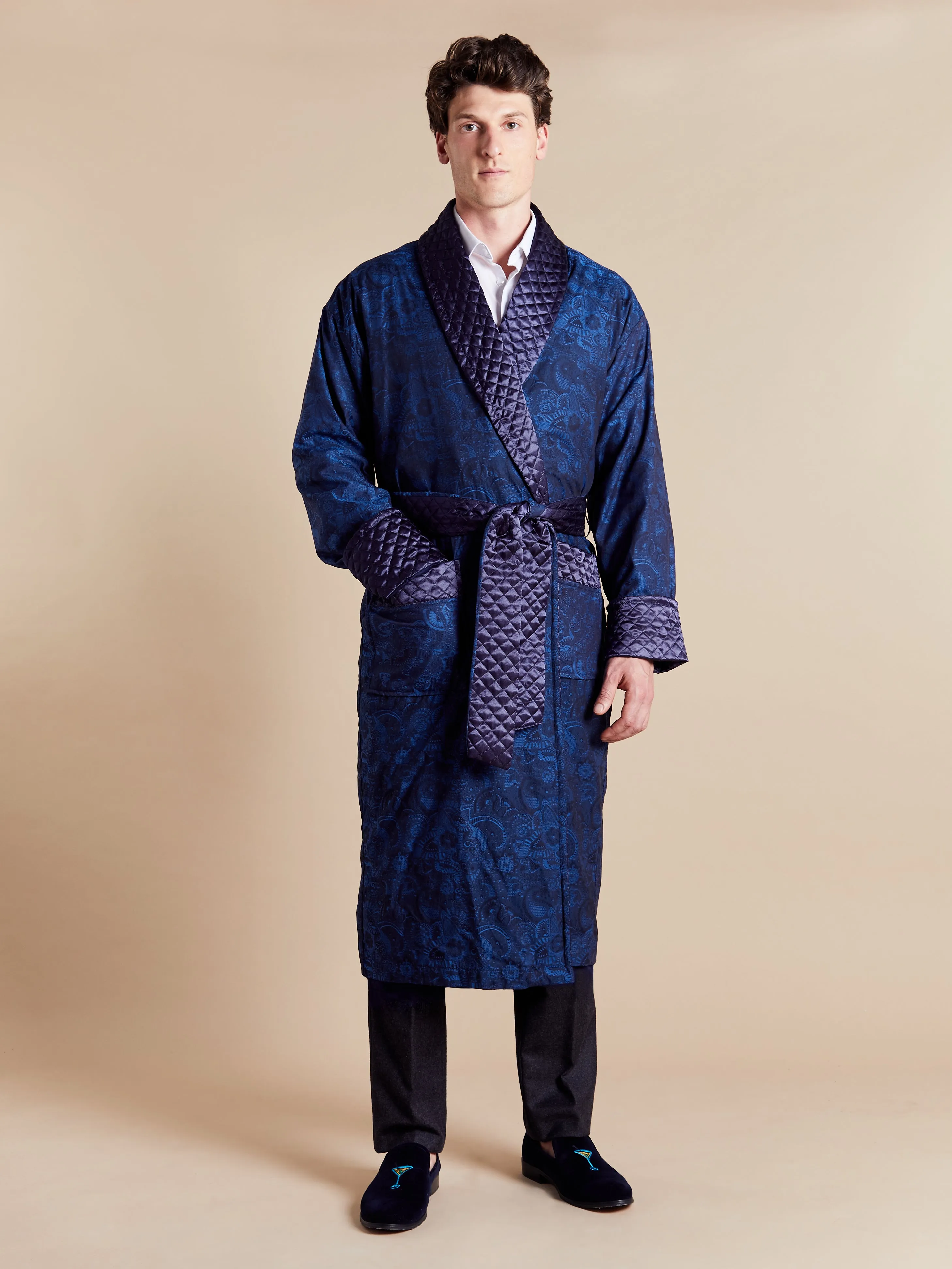 Sherlock Men's Long Smoking Jacket