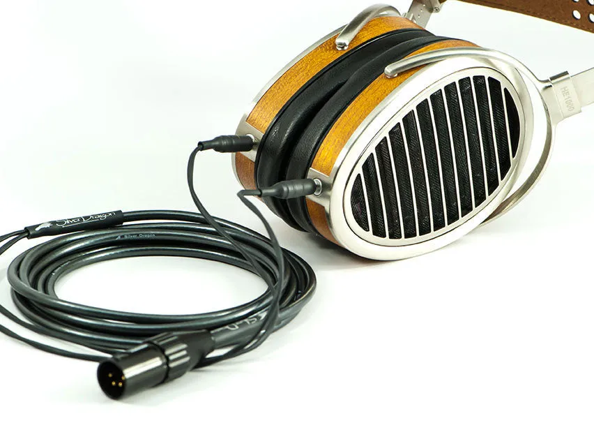 Silver Dragon Premium Cable for HiFiMan Headphones