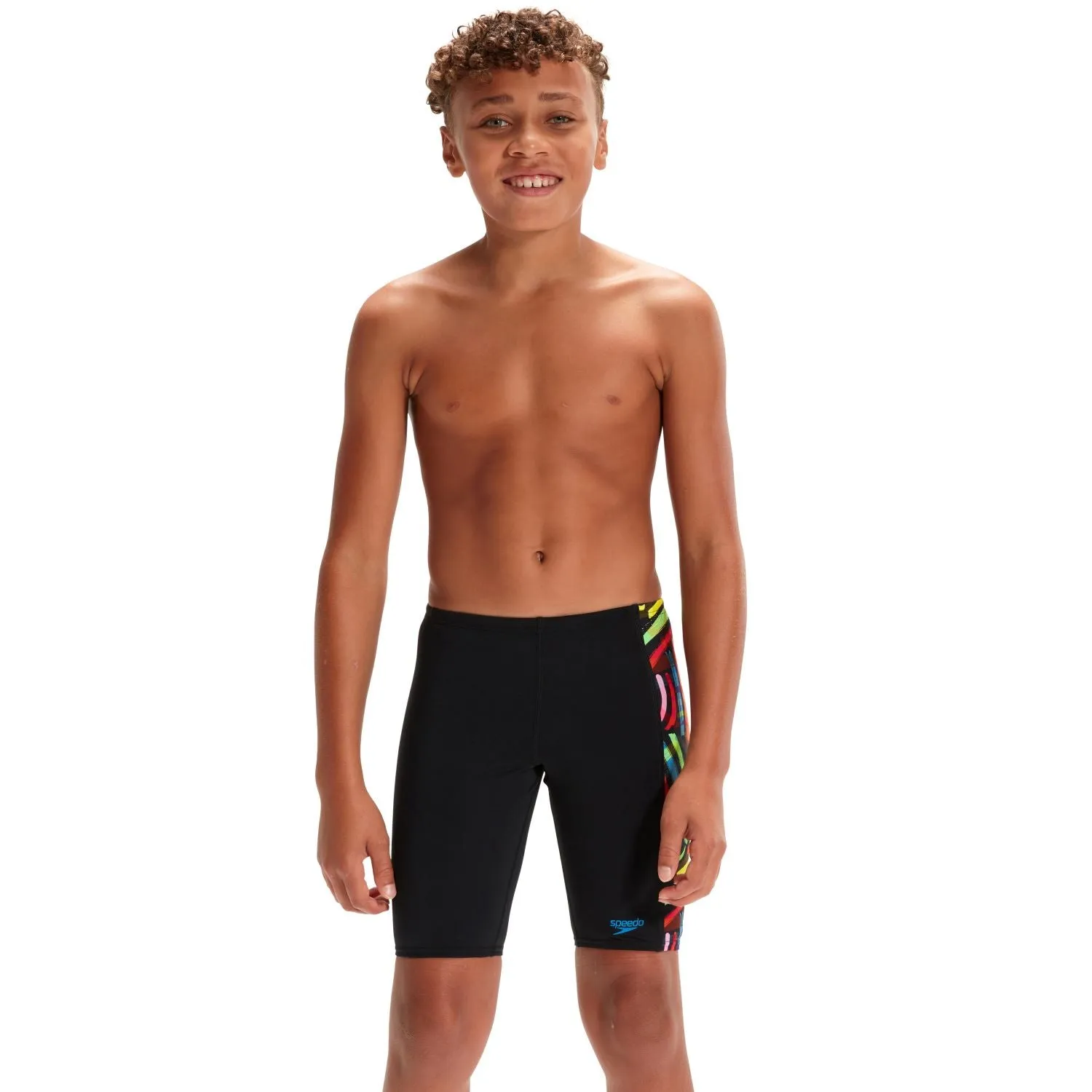 Speedo Junior Digital Allover Panel Jammer