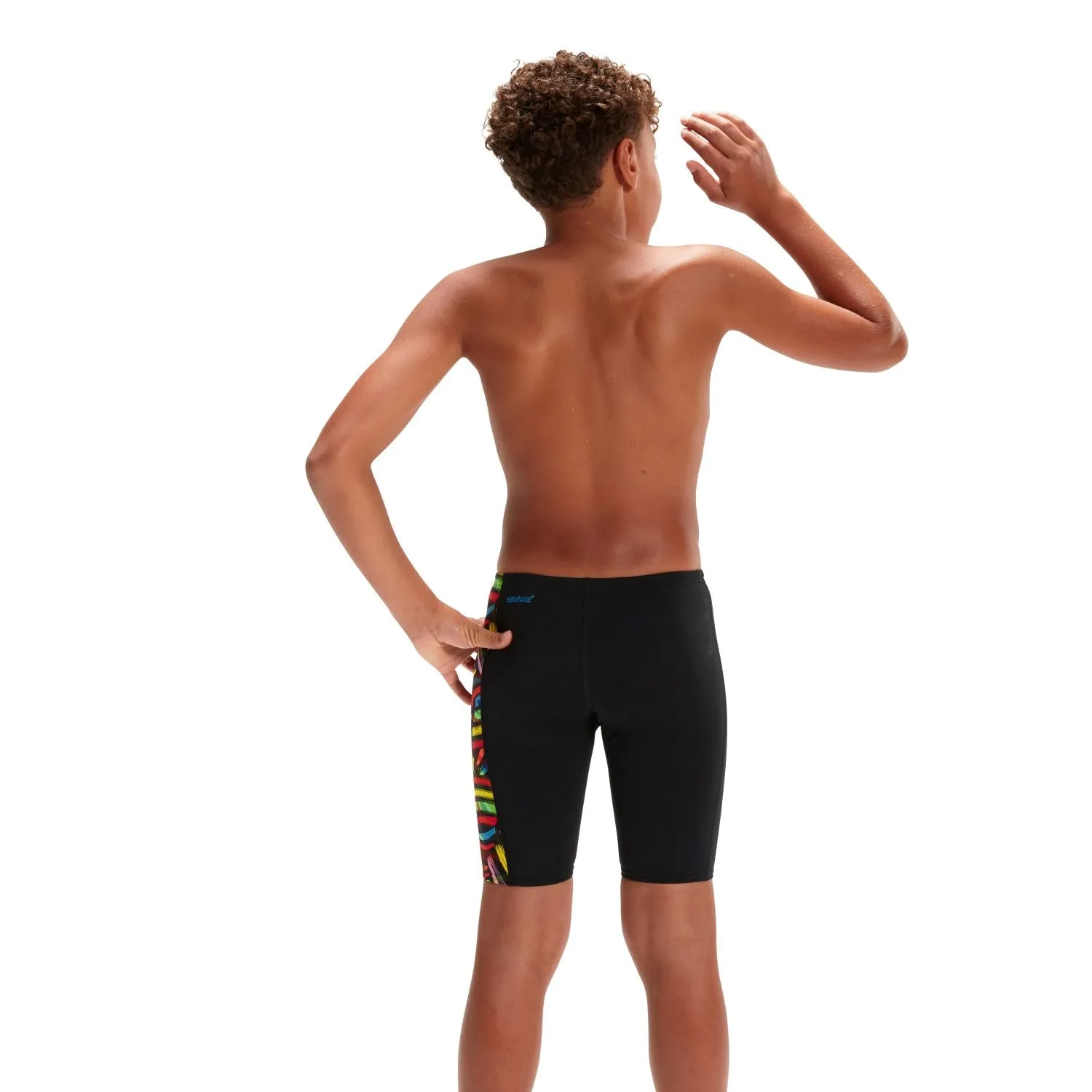 Speedo Junior Digital Allover Panel Jammer