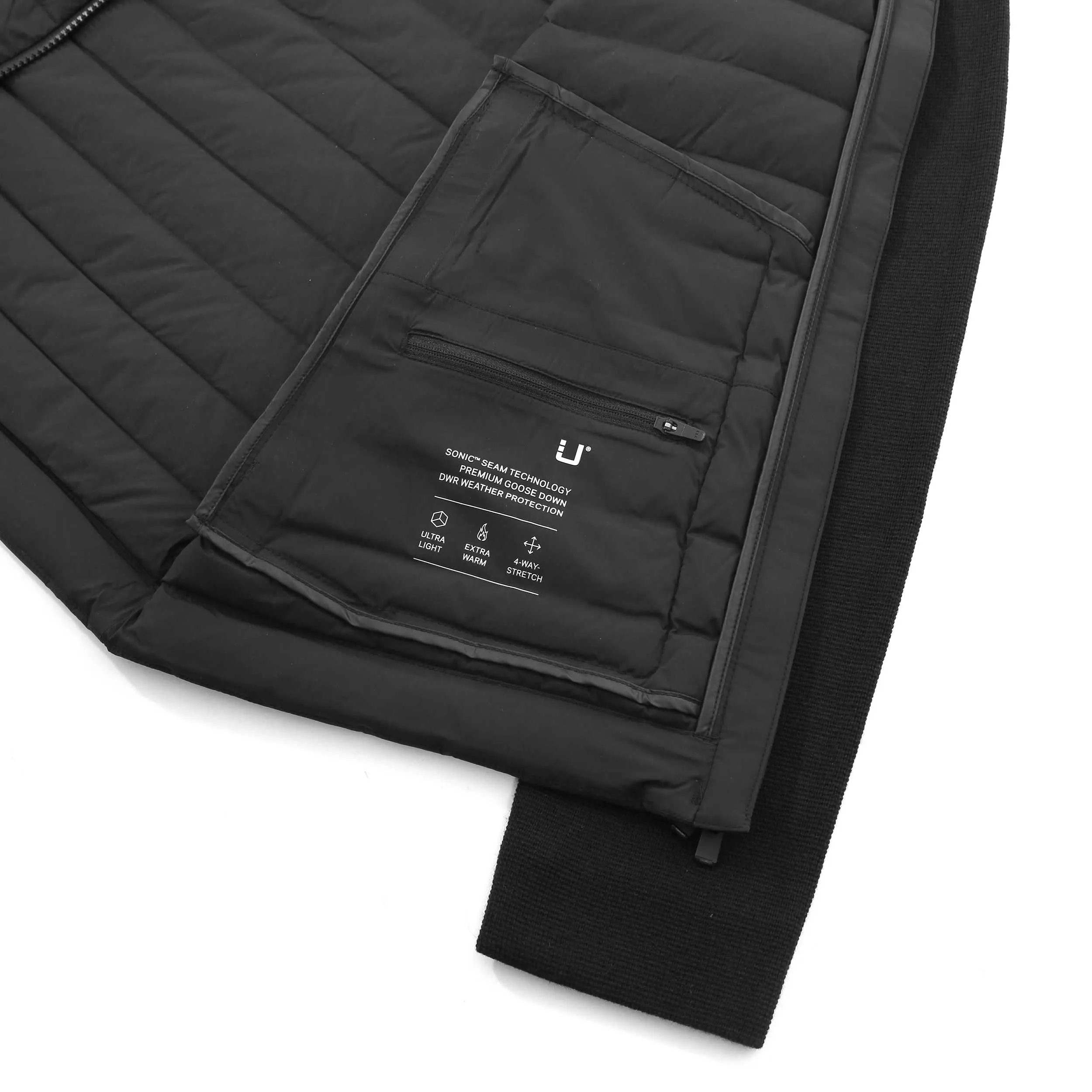 UBR Supersonic Savile Jacket in Black